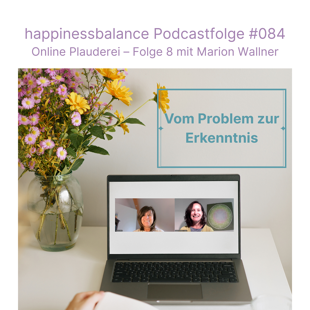 #084 Online Plauderei - Folge 8 mit Marion Wallner - Titel: Vom Problem zur Erkenntnis episode artwork