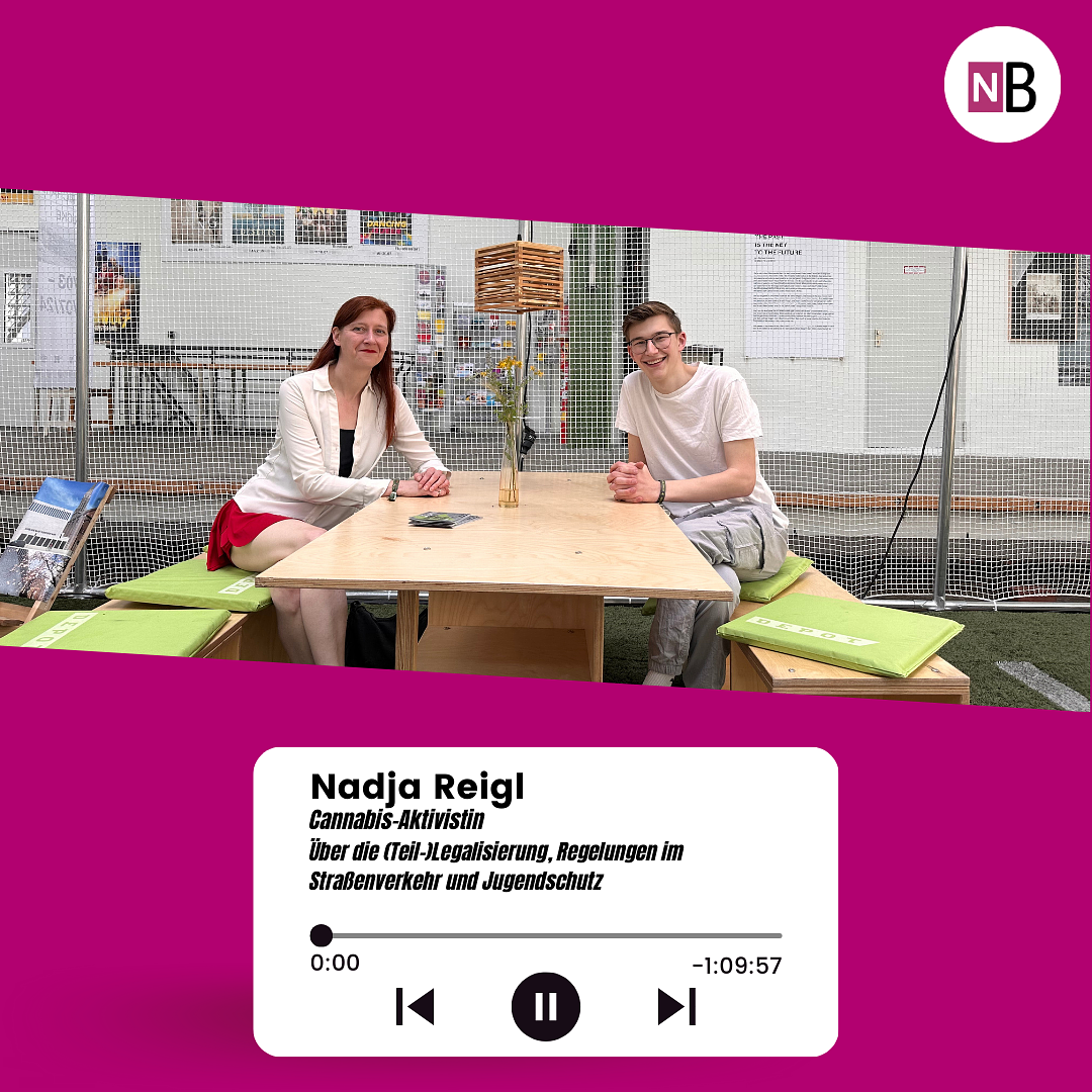 Warum engagierst du dich weiterhin für die Cannabis-Legalisierung, Nadja Reigl? episode artwork