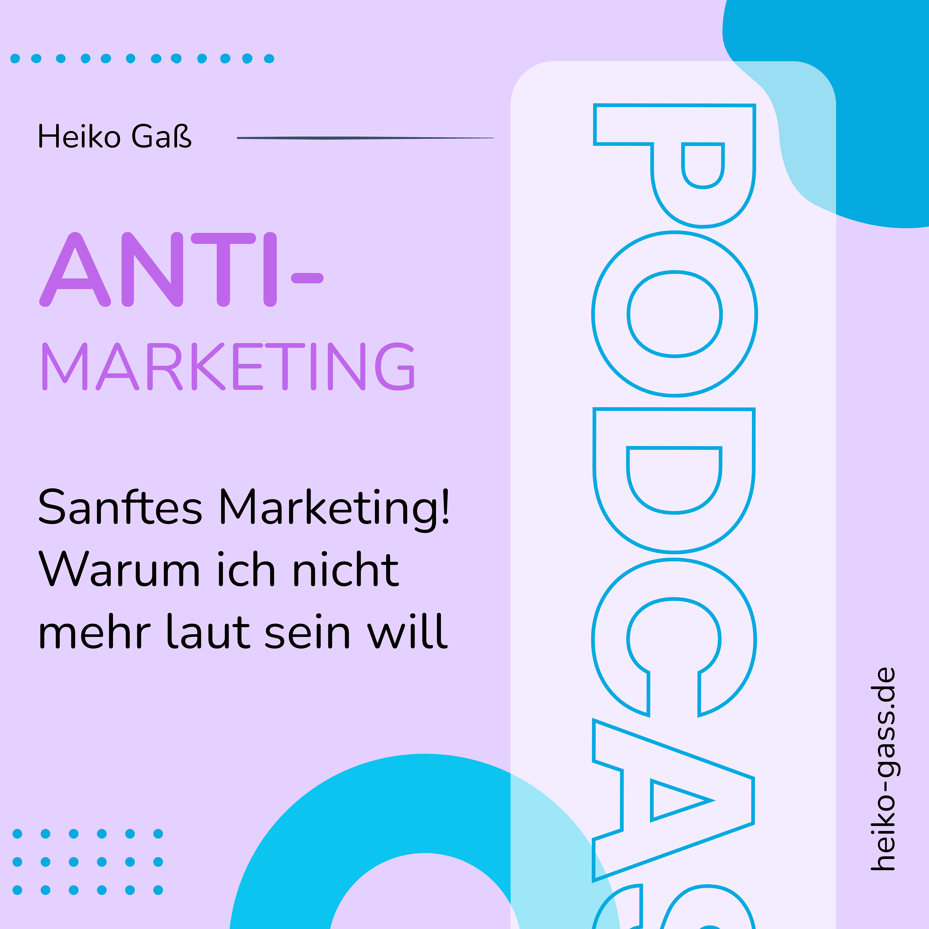 Sanftes Marketing! Warum ich nicht mehr laut sein will... episode artwork