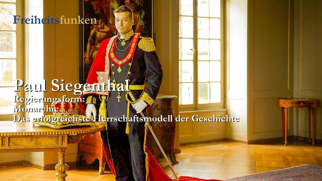 Paul Siegenthal: Monarchie (Kolumne der Woche) Paul Siegenthal: Monarchie (Kolumne der Woche)