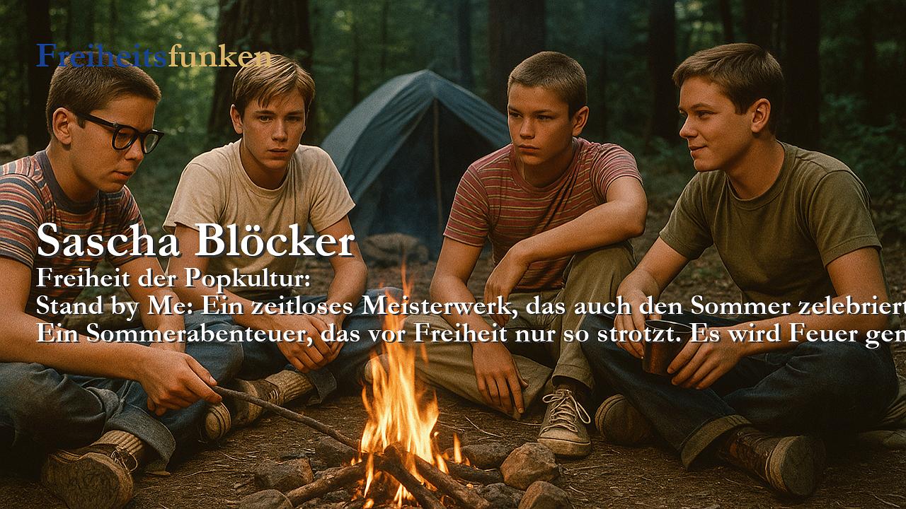 Sascha Blöcker: Stand by Me: Ein zeitloses Meisterwerk, das auch den Sommer zelebriert (Kolumne der Woche) Sascha Blöcker: Stand by Me: Ein zeitloses Meisterwerk, das auch den Sommer zelebriert (Kolumne der Woche)