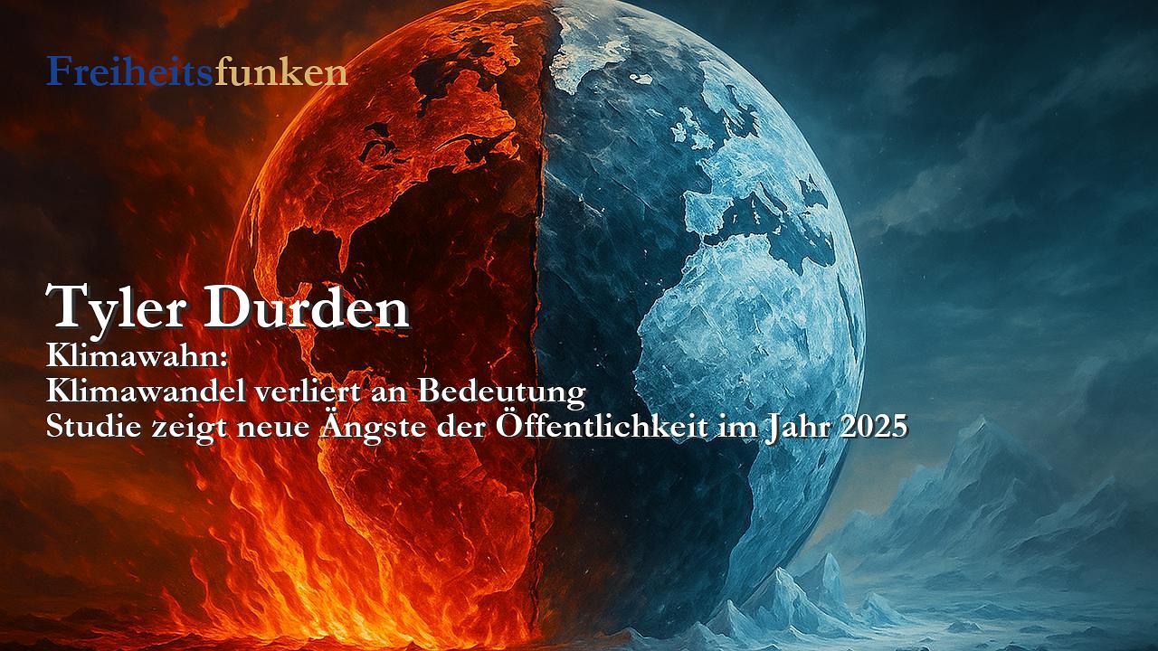 Tyler Durden: Klimawandel verliert an Bedeutung (Kolumne der Woche)
