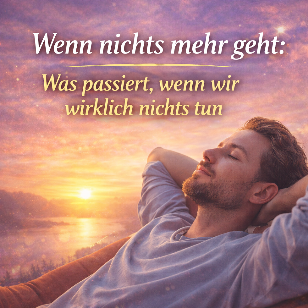 Wenn nichts mehr geht: Was passiert, wenn wir wirklich nichts tun episode artwork