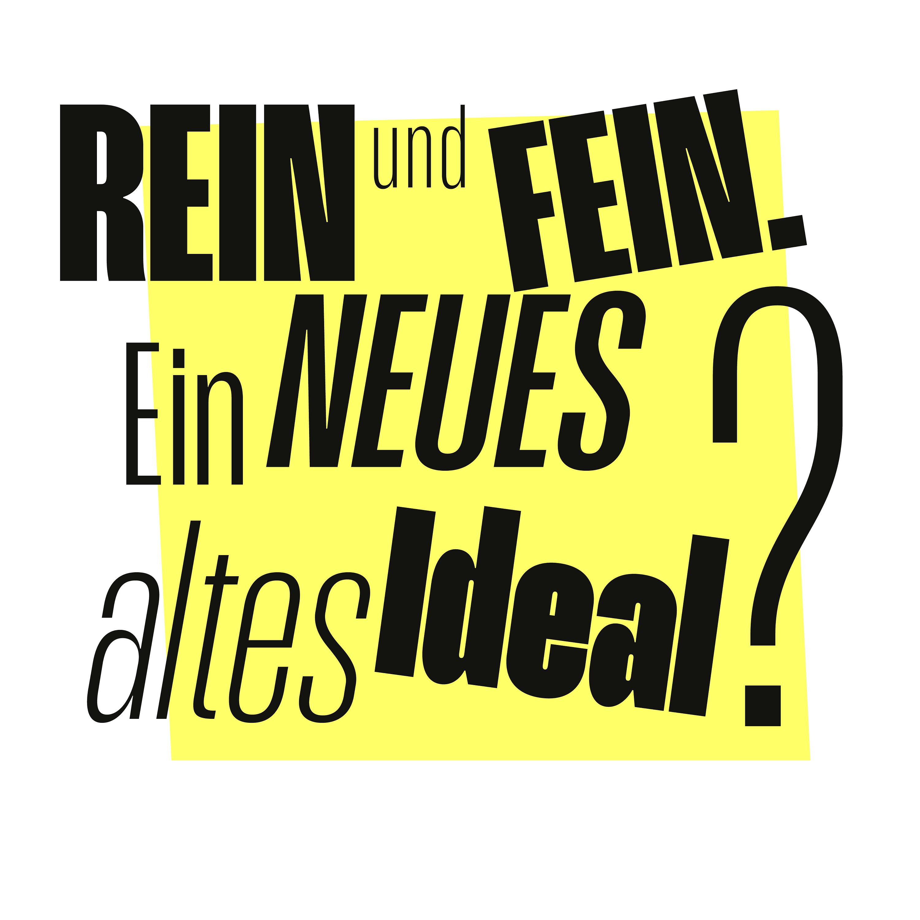Rein und fein. Ein neues altes Ideal? episode artwork