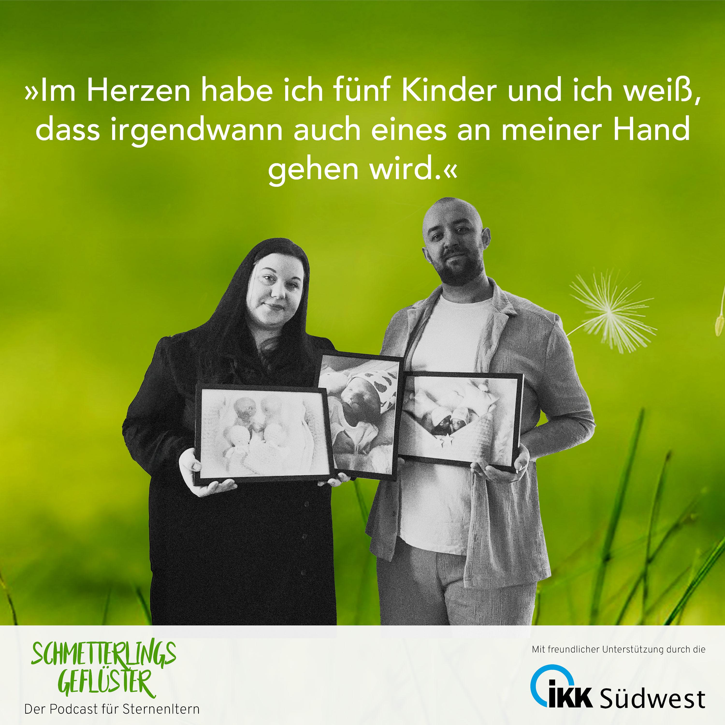 Im Herzen habe ich fünf Kinder und ich weiß, dass irgendwann auch eines an meiner Hand gehen wird.