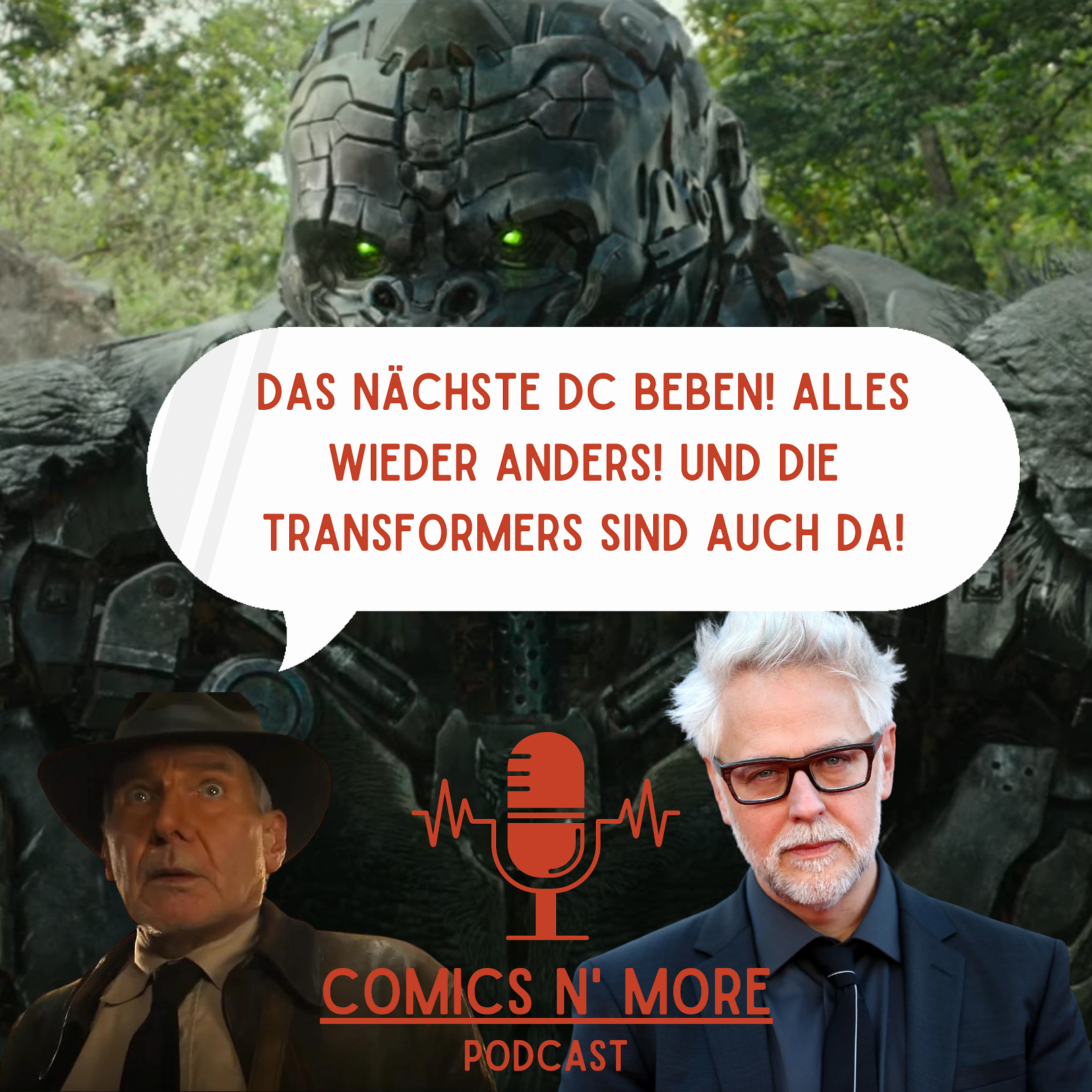 Folge 34: Das nächste DC Beben! Alles wieder anders! und die Transformers sind auch da!