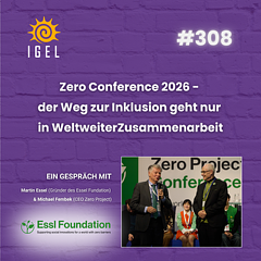 Zero Conference 2026 - der Weg zur Inklusion geht nur in Weltweiter Zusammenarbeit