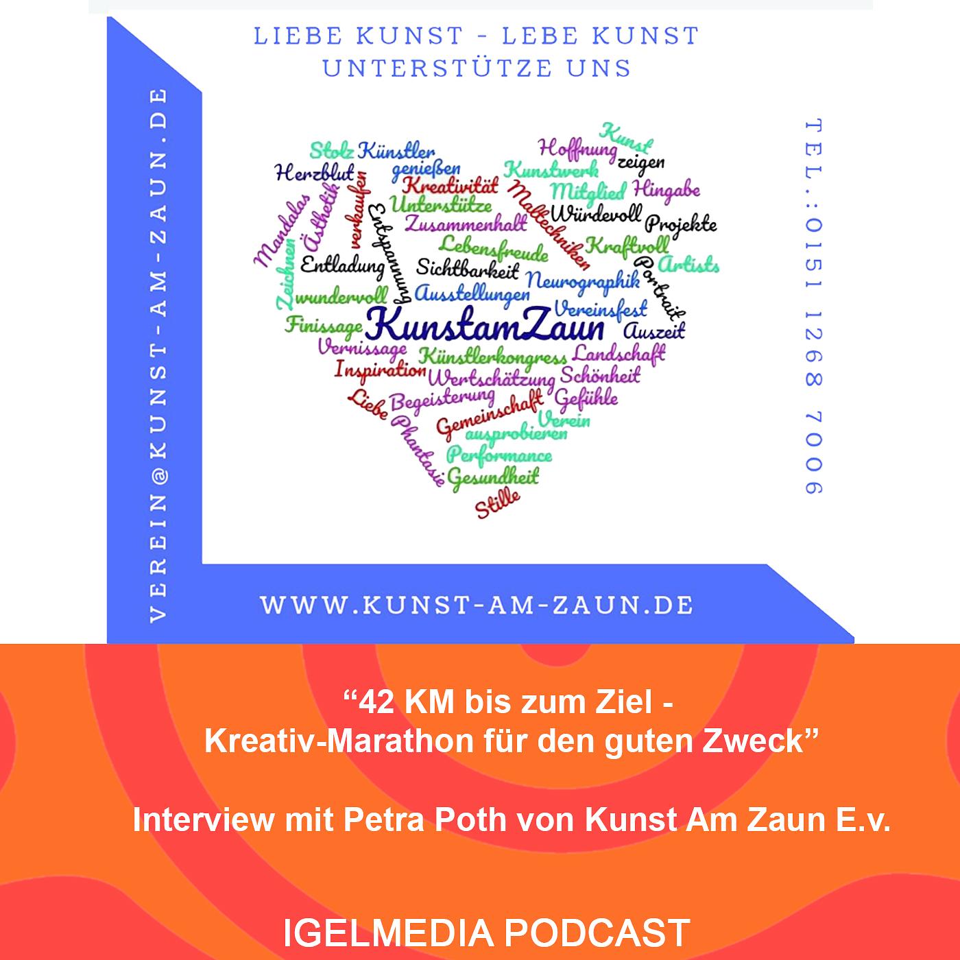 42 KM bis zum Ziel - Kreativ-Marathon für den guten Zweck