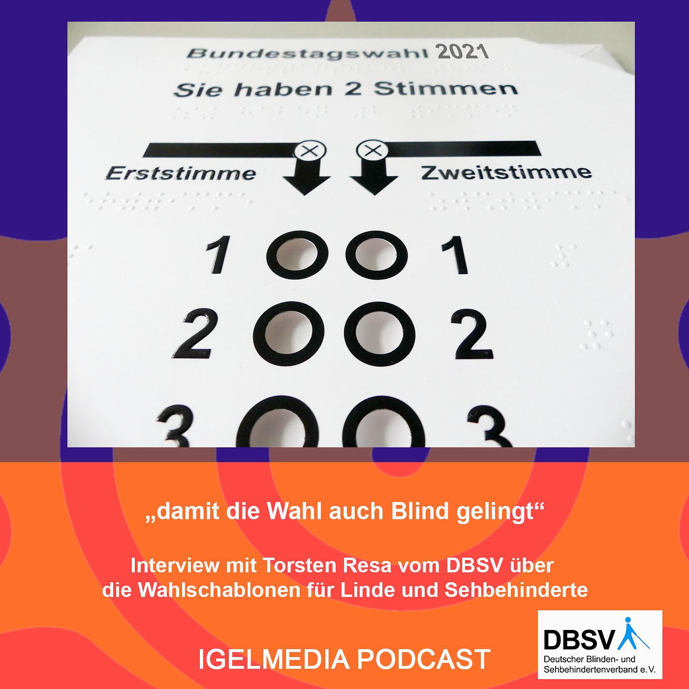 019 - Damit die Wahl auch Blind gelingt
