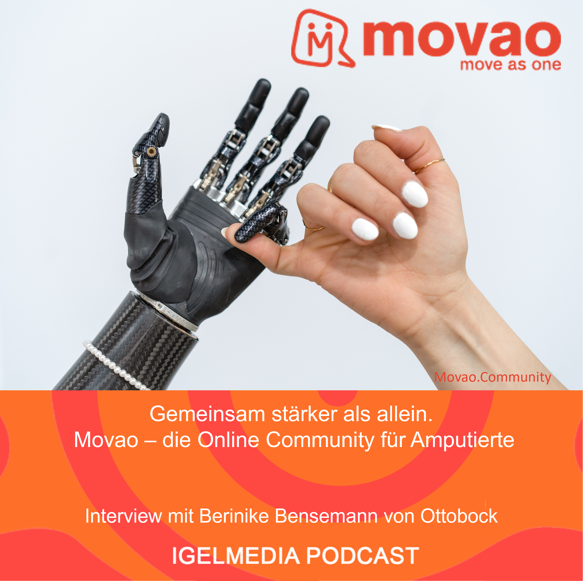 Gemeinsam stärker als allein - Movao, die Online Community für Amputierte