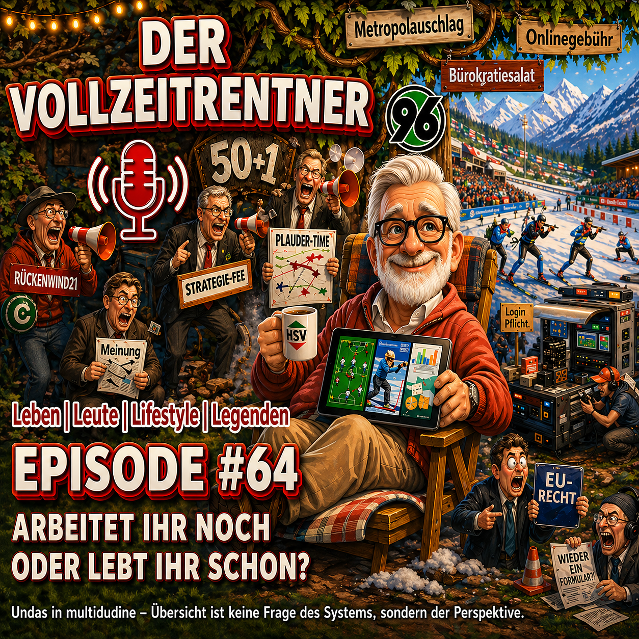 UNITAS IN MULTITUDINE – ODER: WIE MAN ALS VOLLZEITRENTER STRUKTUREN, SYSTEME UND CHANCEN ERKENNT episode artwork