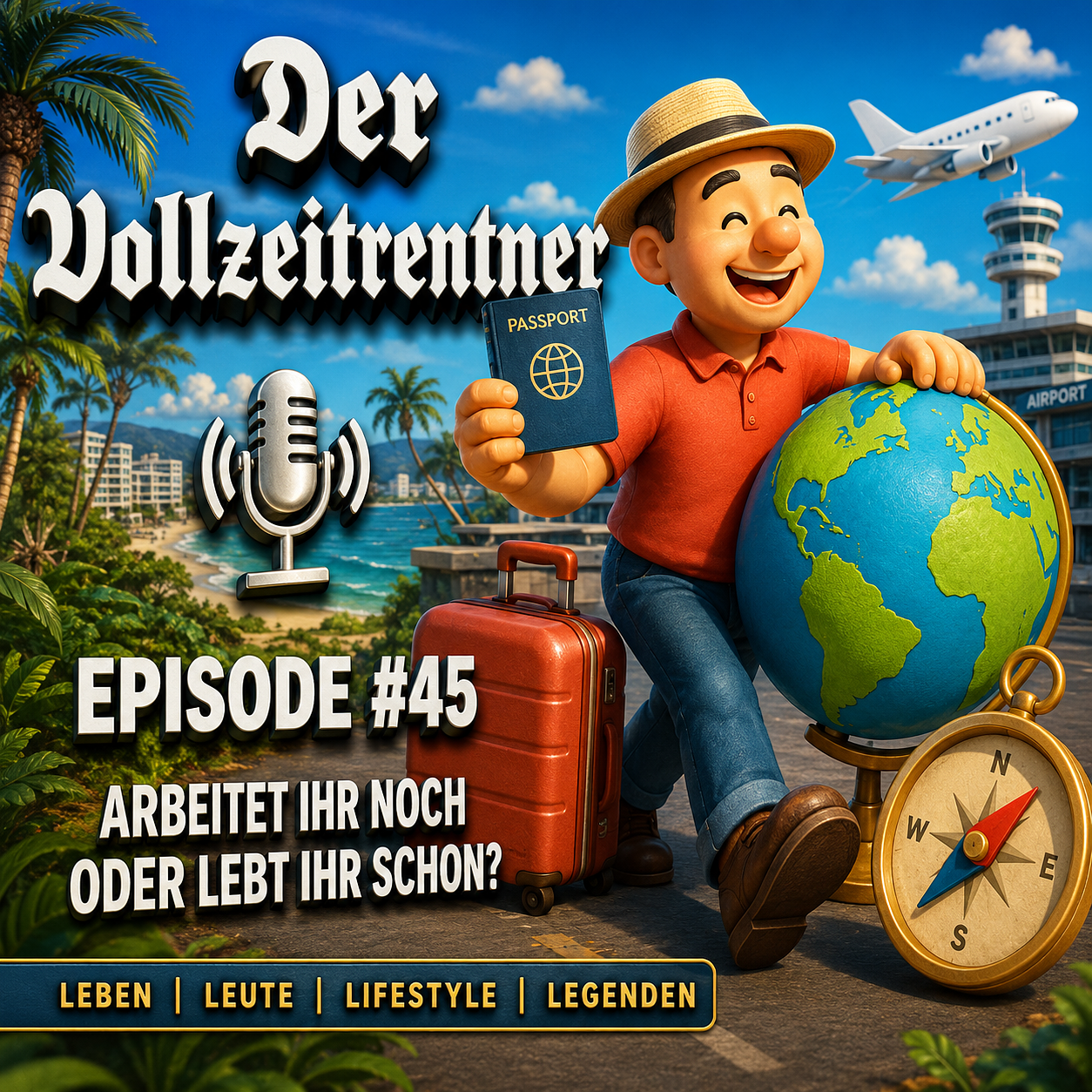 MEIN ENDSPURT ÜBER FÜNF KONTINENTE RICHTUNG VOLLZEITRENTE - ALS ALLES NEBENSÄCHLICH WURDE – ODER: WIE DER HIMMEL ÜBER NEW YORK FIEL UND UNSERE PLÄNE IN RAUCH AUFGINGEN episode artwork