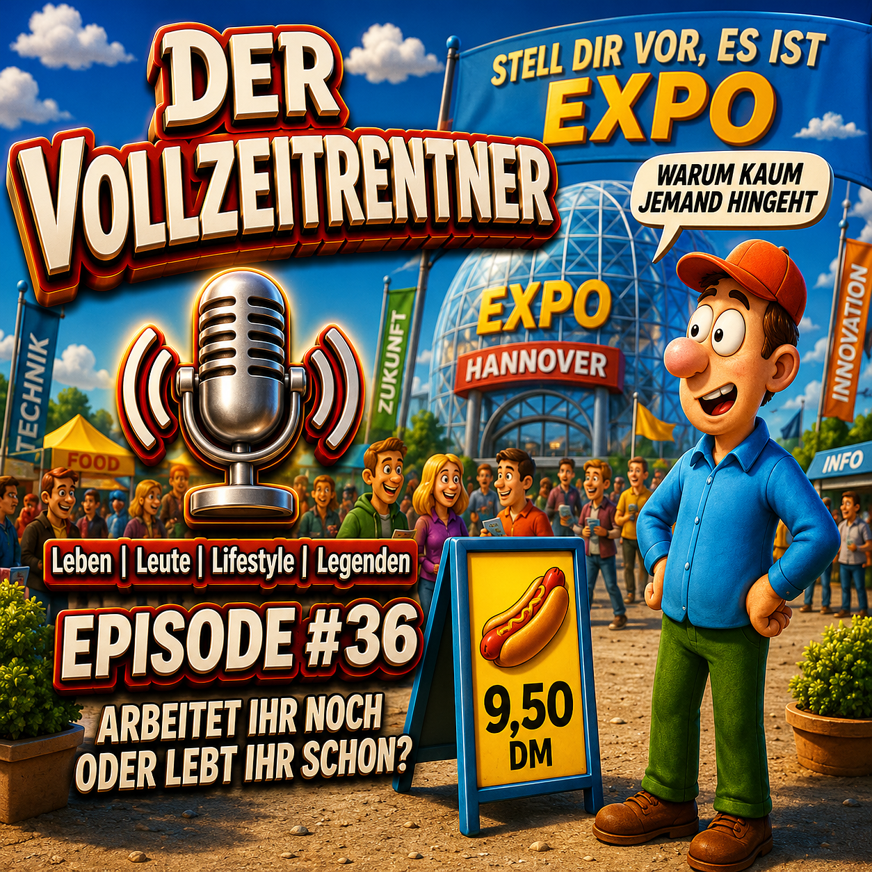 STELL DIR VOR, ES IST EXPO – ODER: WARUM KAUM JEMAND HINGEHT episode artwork