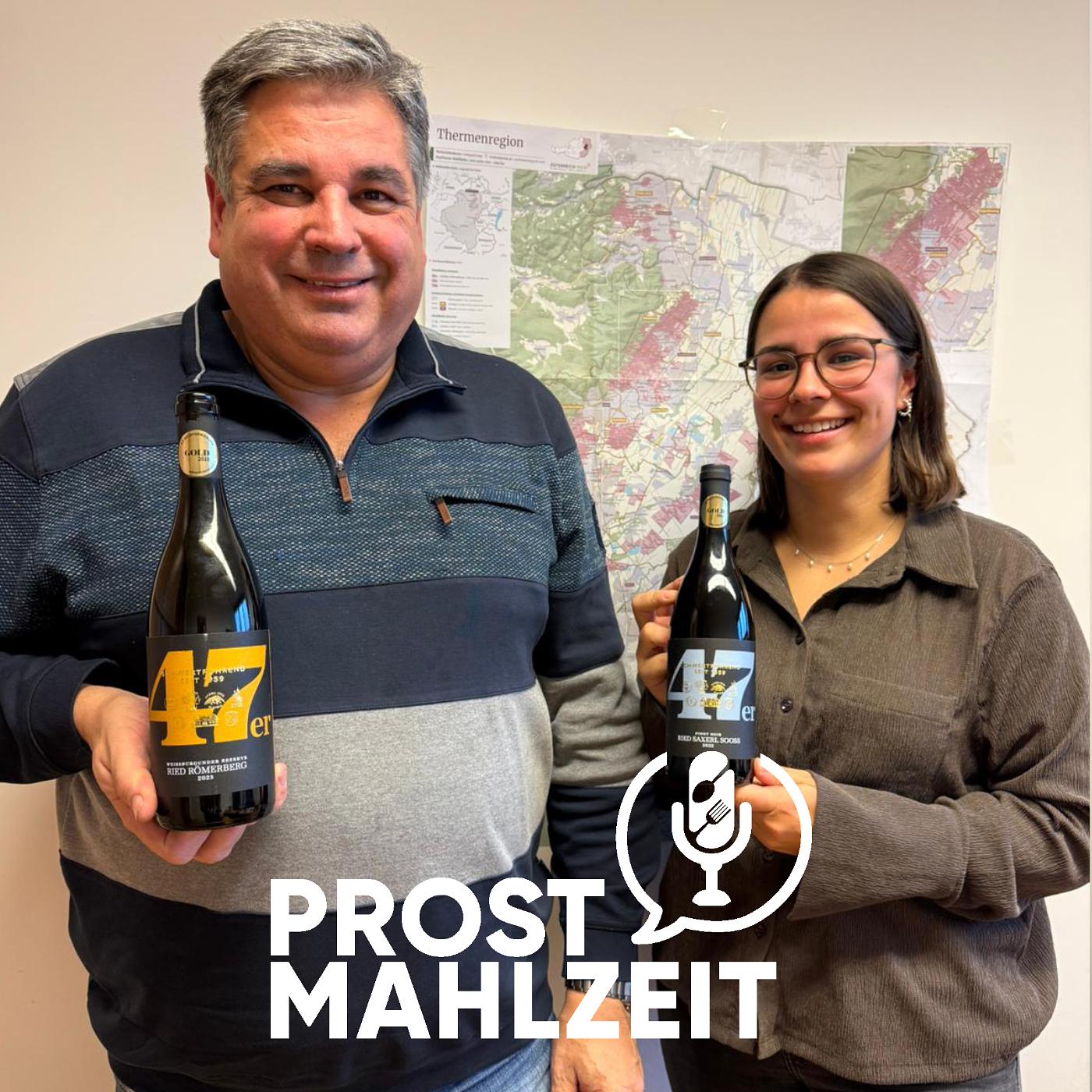 #48 Medaillenregen und Heurigenkultur - Katharina und Martin Schwertführer vom Weingut 47er Schwertführer Sooß episode artwork