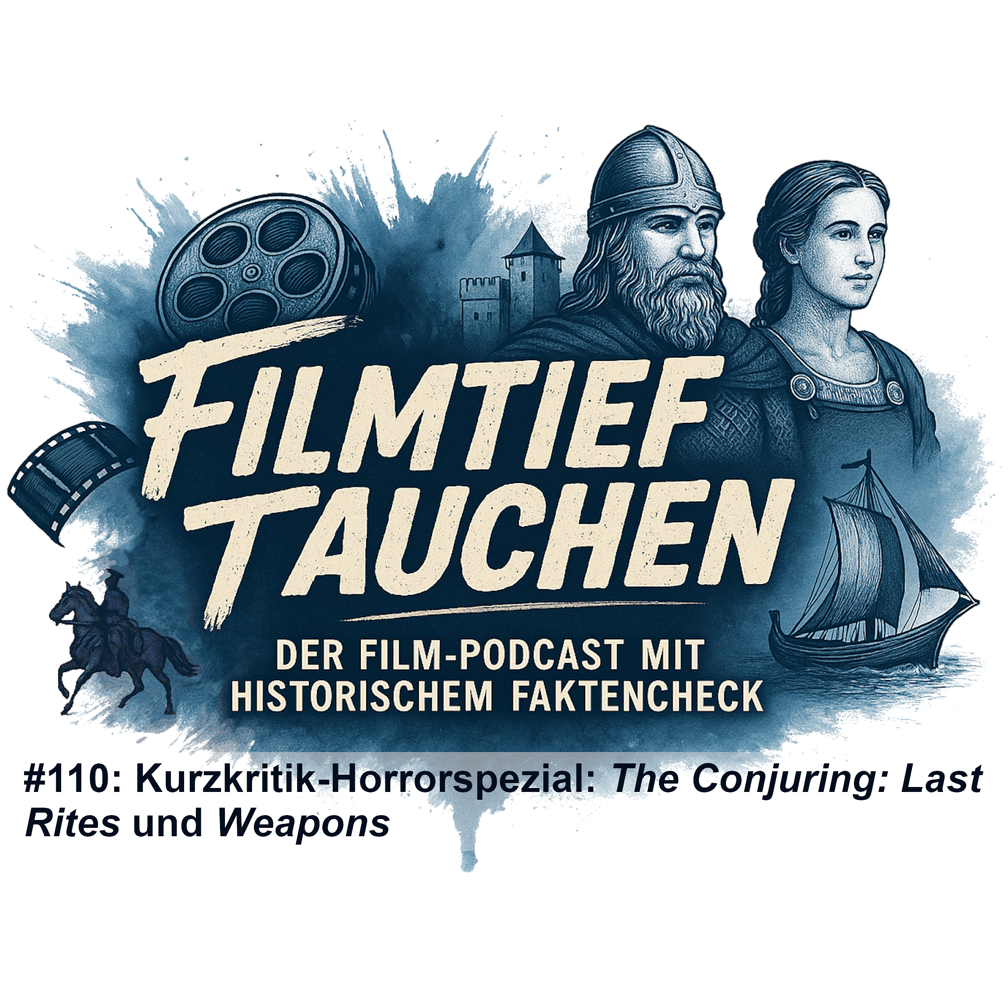#110: Kurzkritik-Horrorspezial: „The Conjuring: Last Rites“ und „Weapons“ episode artwork