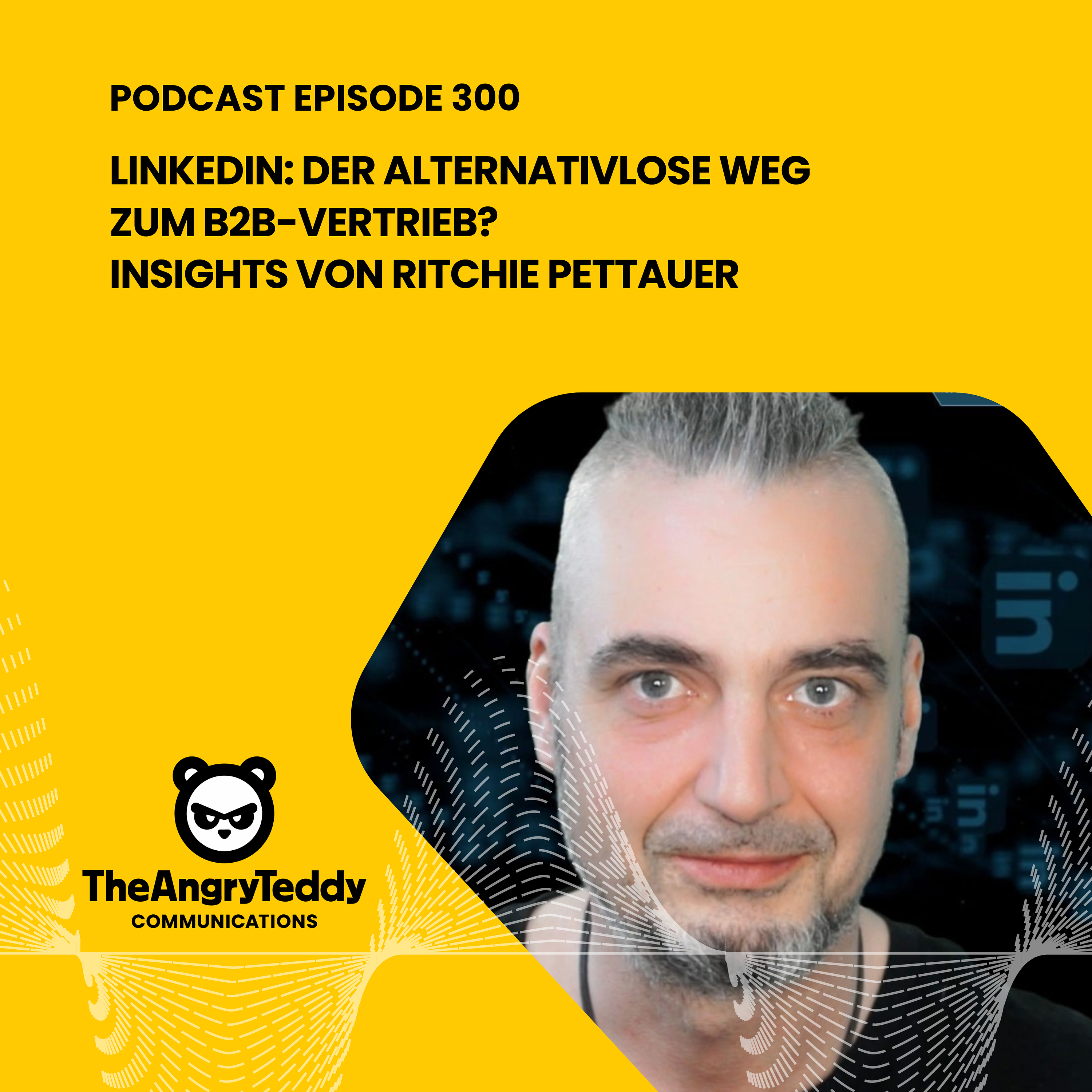 LinkedIn: Der alternativlose Weg zum B2B-Vertrieb? – Insights von Ritchie Pettauer | TAT0300 episode artwork