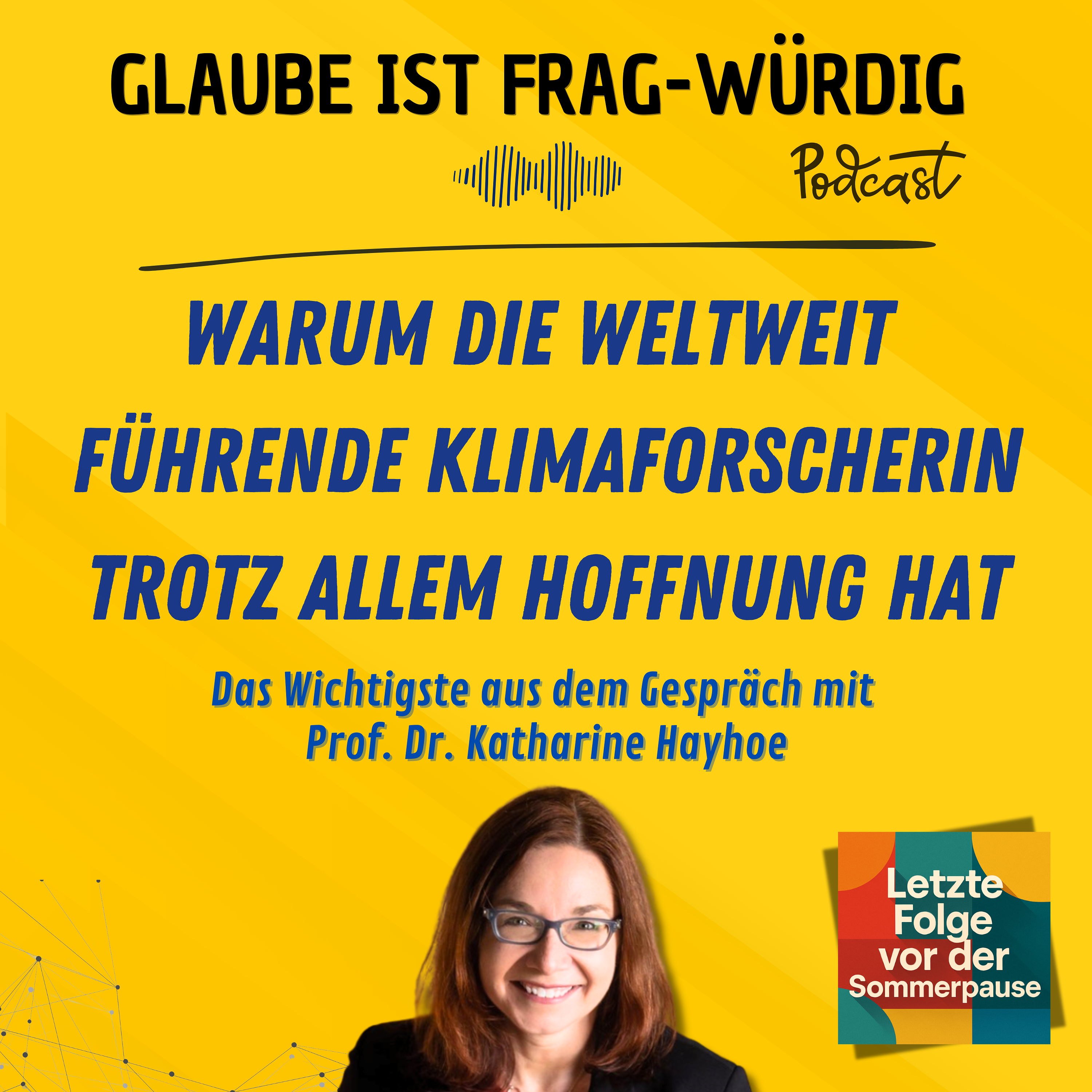 Glaube ist frag-würdig