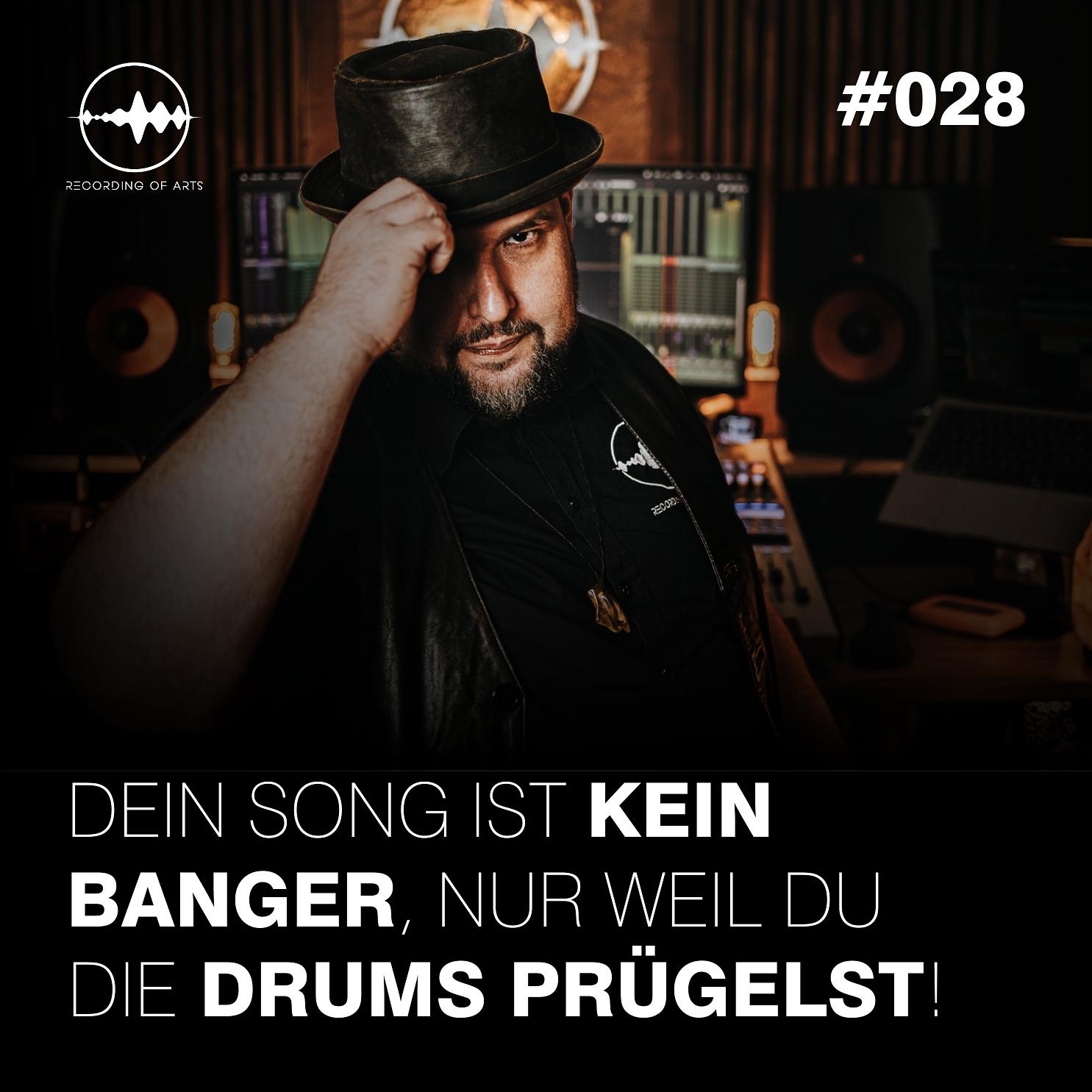 Dein Song ist kein Banger, nur weil du die Drums prügelst!