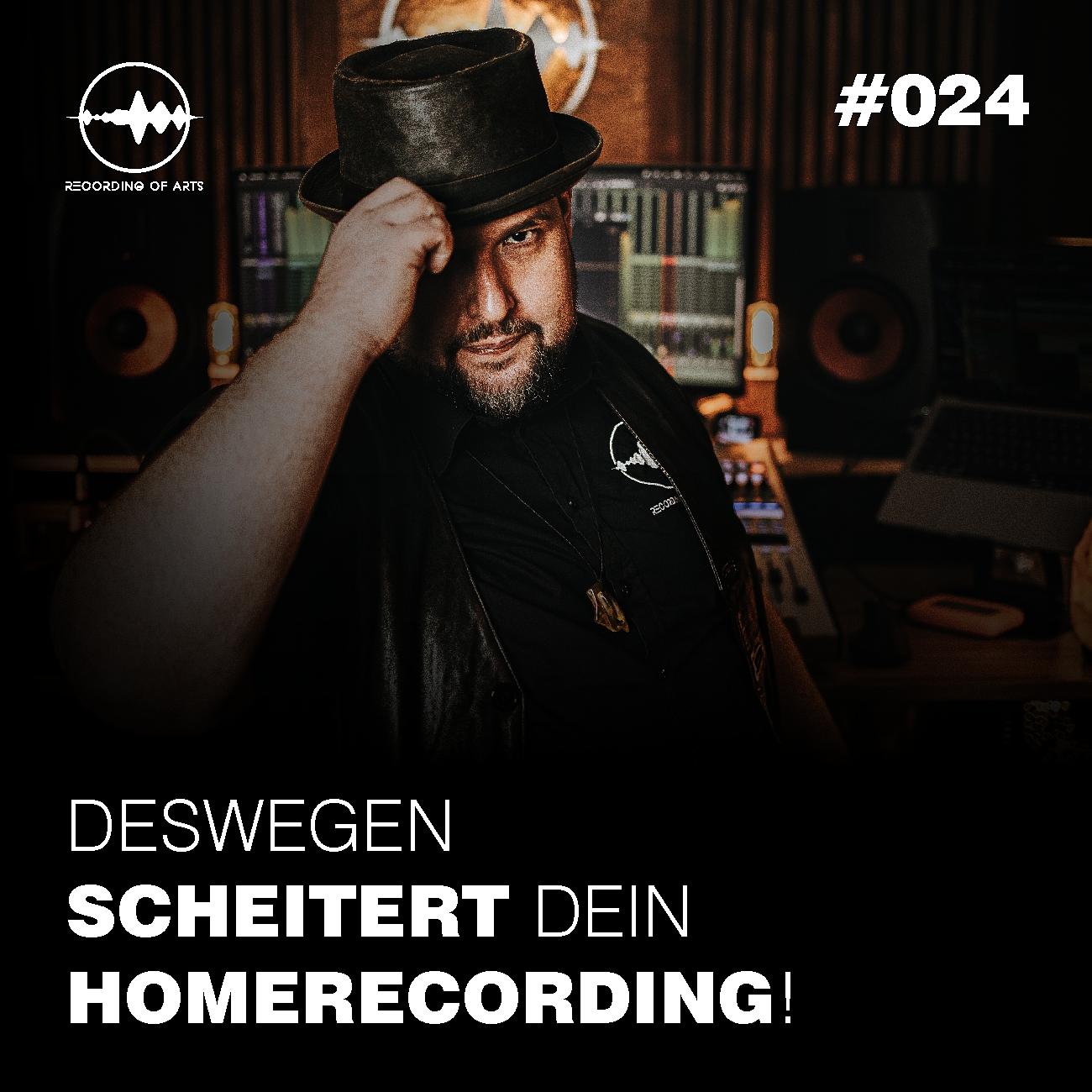 Deswegen scheitert dein Homerecording