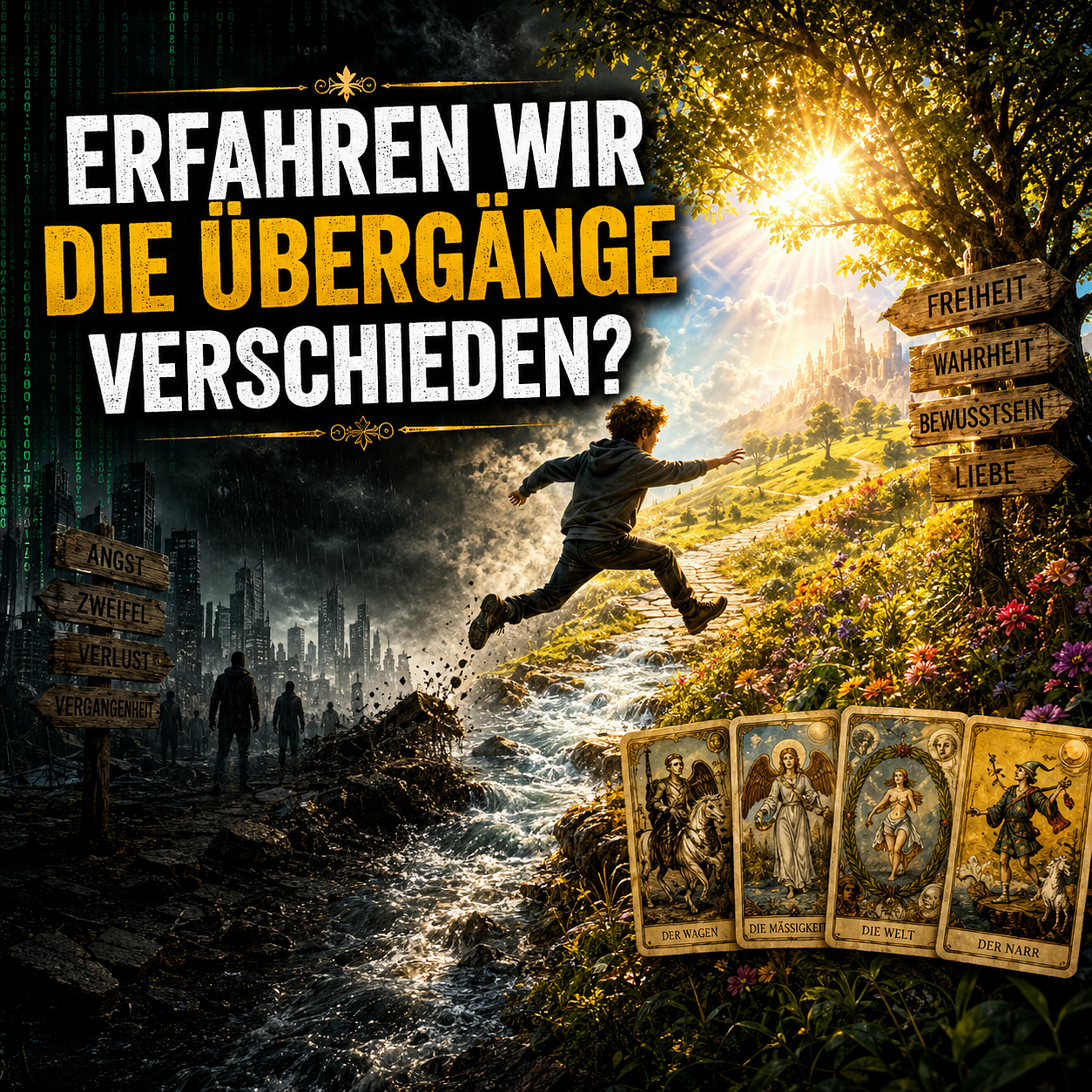 Erleben wir den Übergang in die neue Matrix unterschiedlich? Die Karten geben Antworten episode artwork