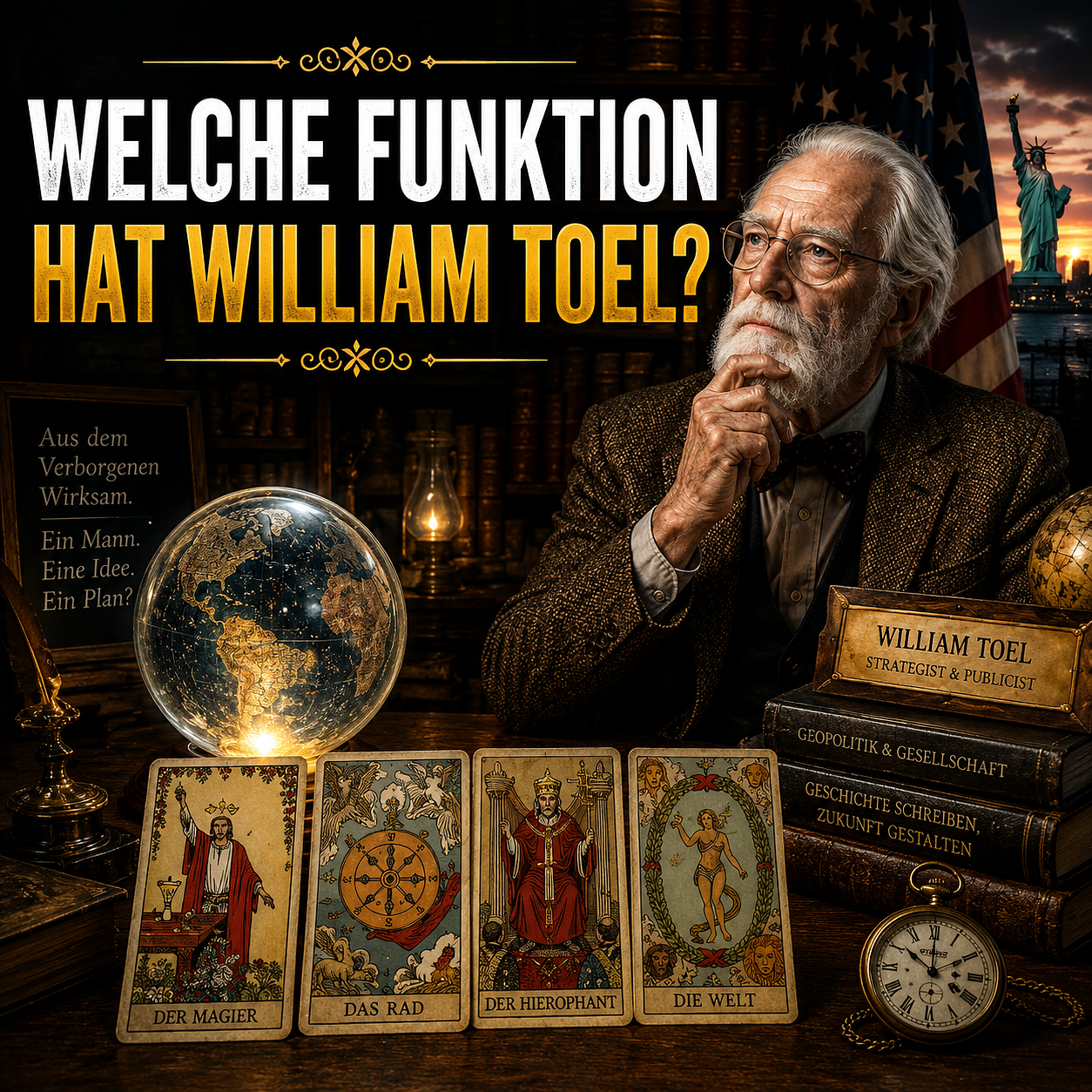 Welche Funktion hat William Toel? Eine Kartenlegung zu seiner Rolle episode artwork