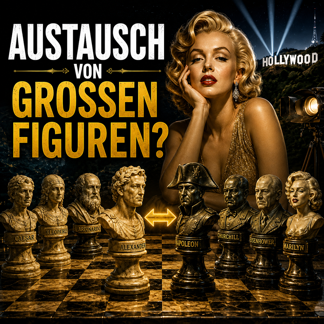 Austausch großer Persönlichkeiten: Was geschieht in Hollywood und der Weltgeschichte? episode artwork