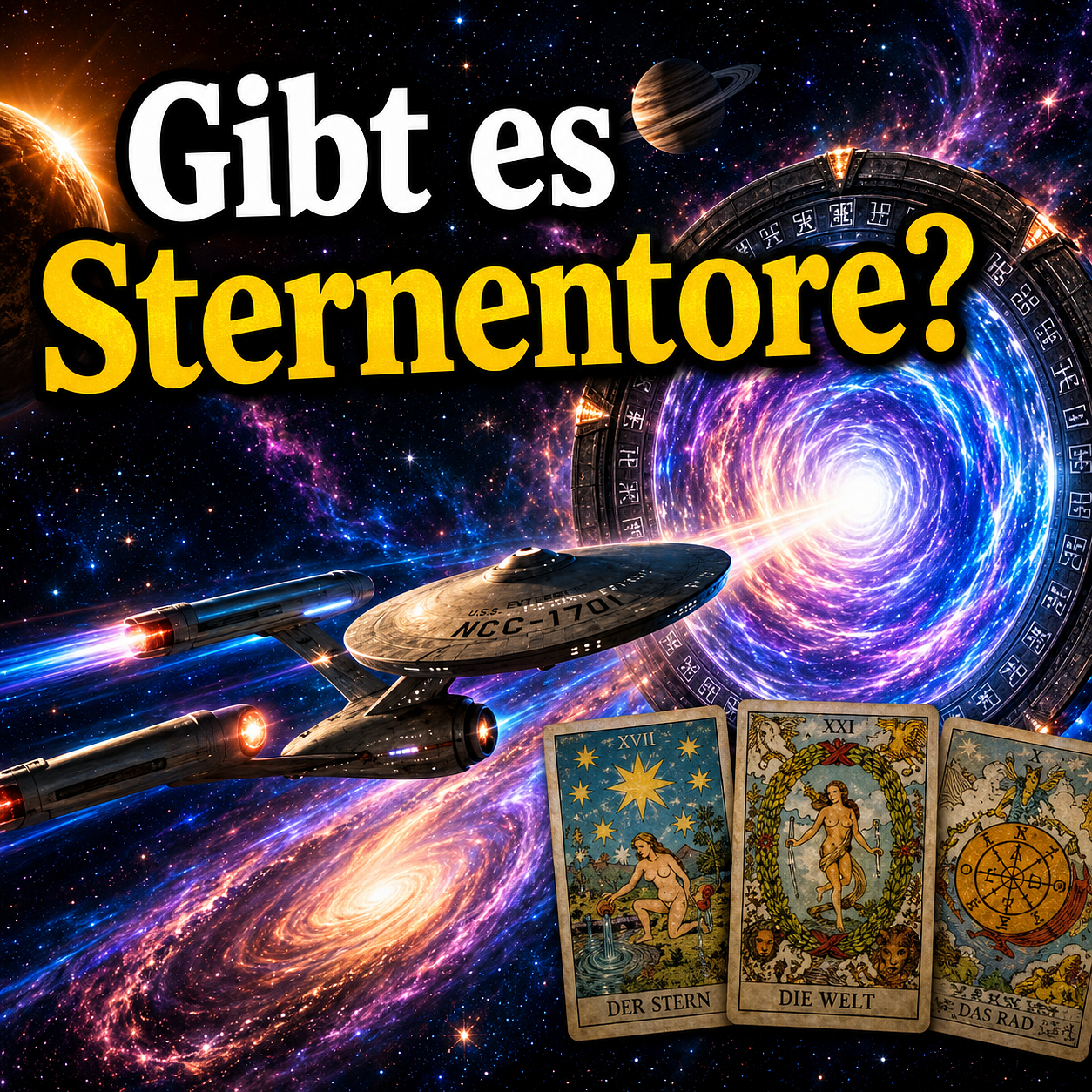 Gibt es Sternentore? Tarotkarten geben Antworten auf Portale und andere Dimensionen episode artwork