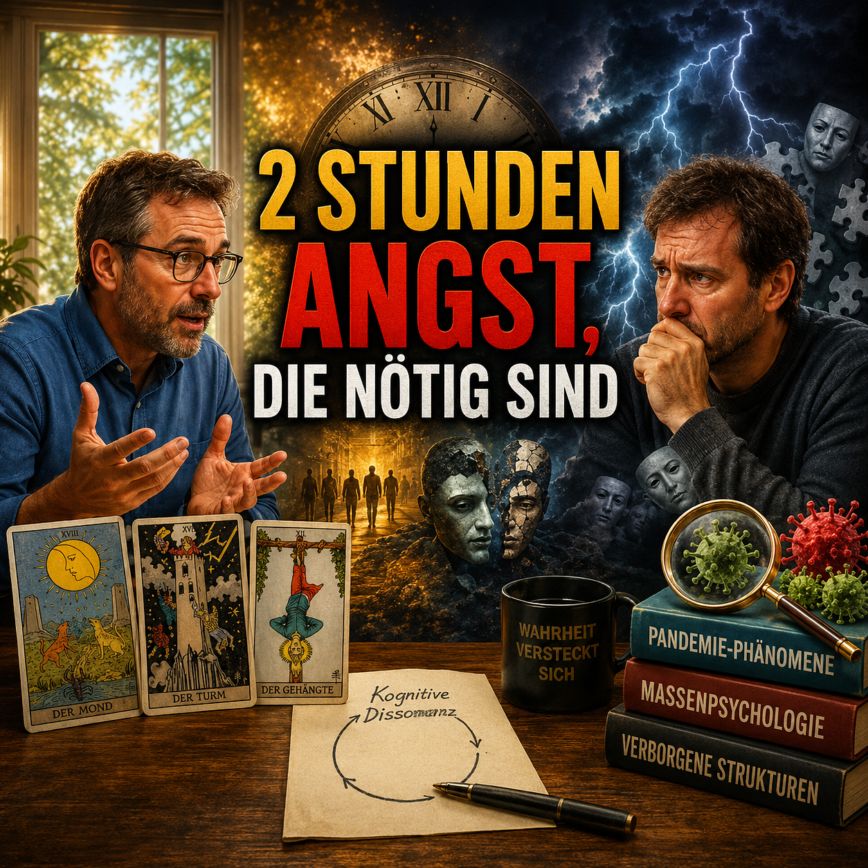 2 Stunden Angst – Was uns Karten über innere Konflikte und Ängste verraten episode artwork