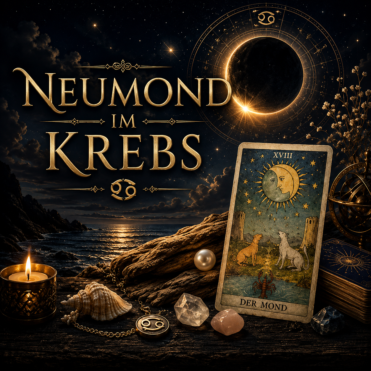 Neumond im Krebs: Was bedeutet dieser besondere Neumond für Sie? episode artwork