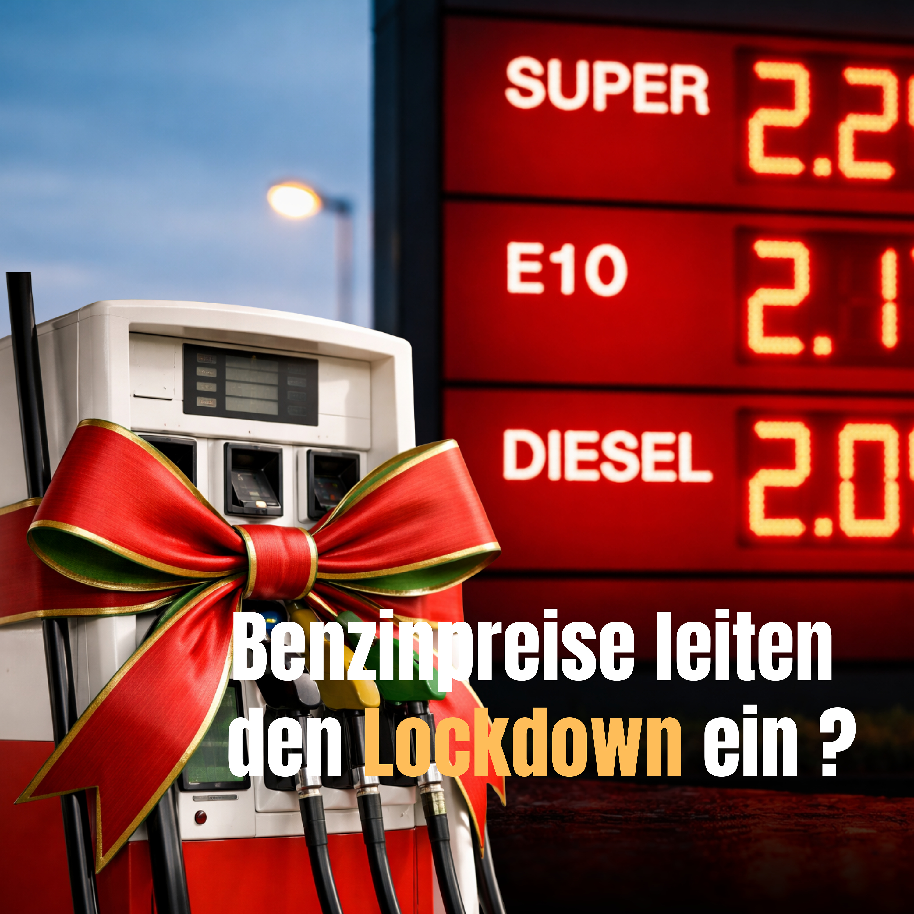 Benzinpreise – Vorzeichen für den nächsten Lockdown?