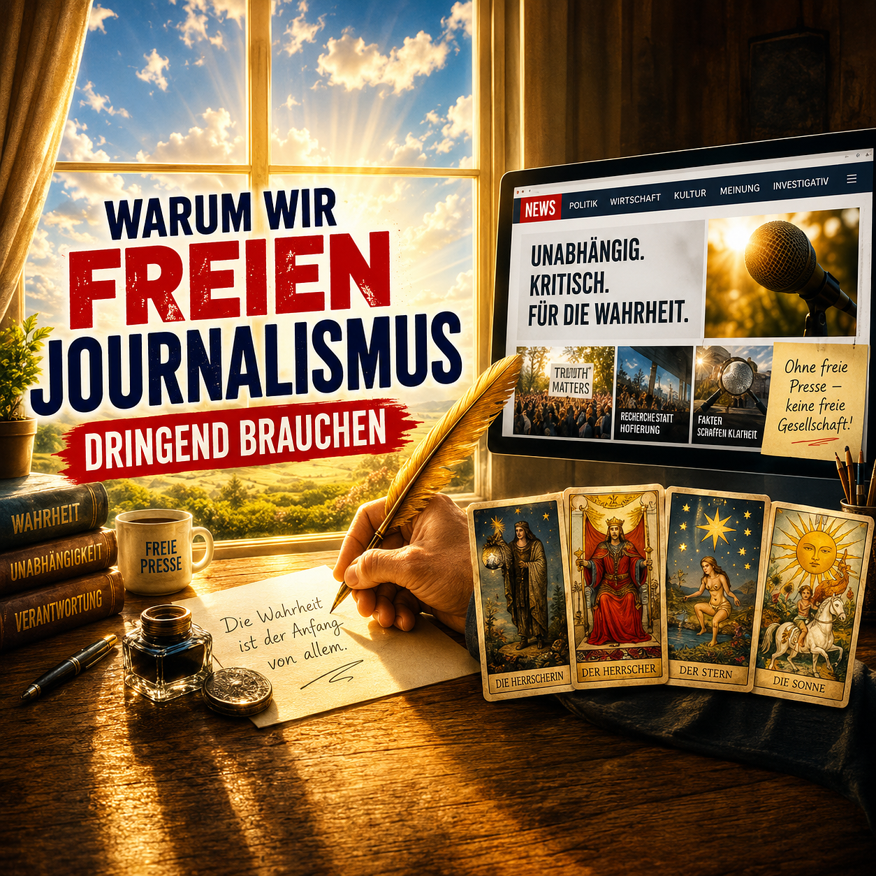 Warum wir unabhängigen Journalismus dringend brauchen – Ein Plädoyer für echte Pressefreiheit episode artwork