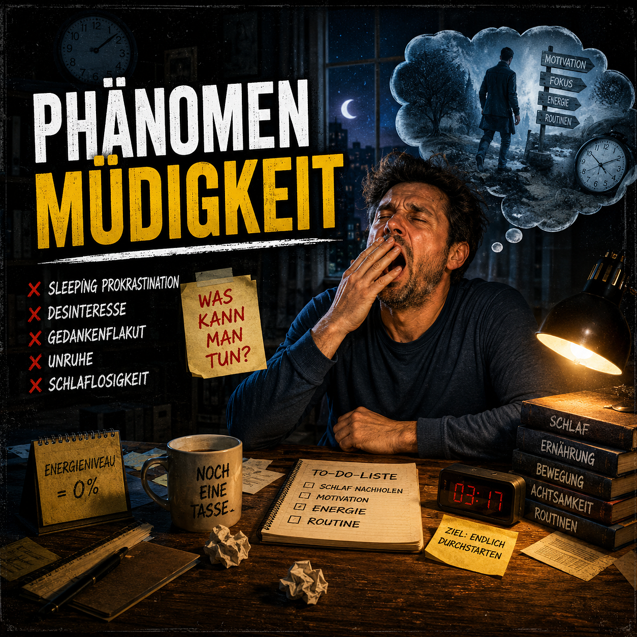Phänomen Müdigkeit: Was tun bei bleierner Erschöpfung und innerer Unruhe? episode artwork