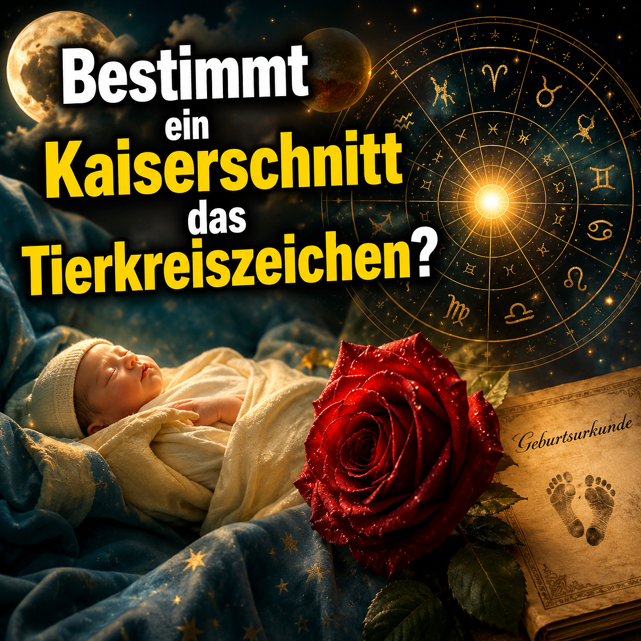 Beeinflusst ein Kaiserschnitt das Tierkreiszeichen? Spirituelle Perspektiven zur Geburt episode artwork