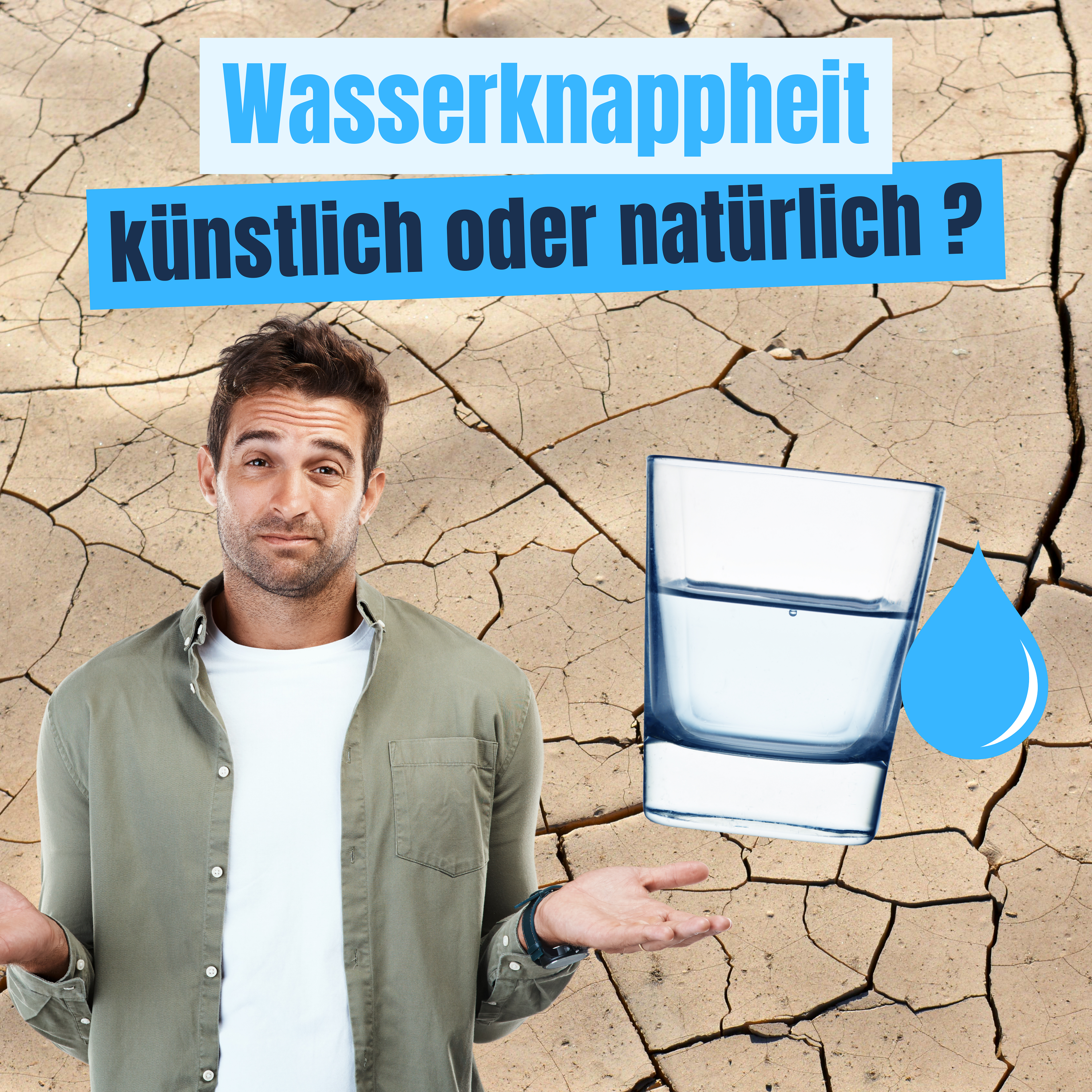 Wasserknappheit - künstlich oder natürlich?