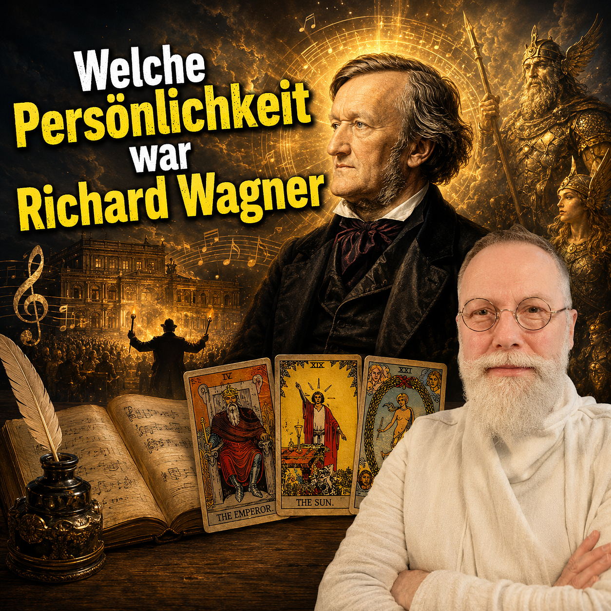 Welche Persönlichkeit war Richard Wagner? Kartenlegung zu Mythos & Wahrheit episode artwork