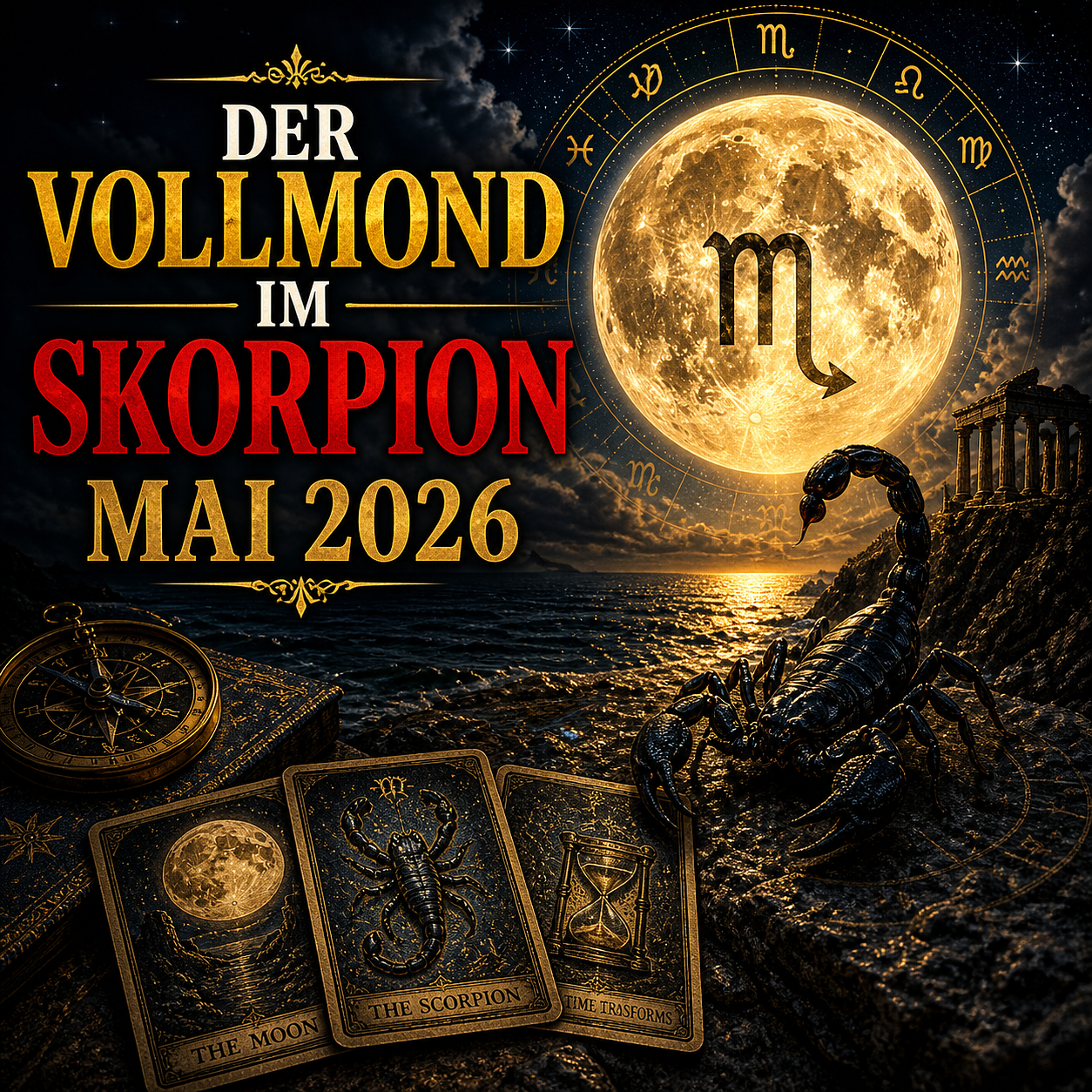 Der Vollmond im Skorpion – Ihre astrologische Chance im Mai 2026 episode artwork