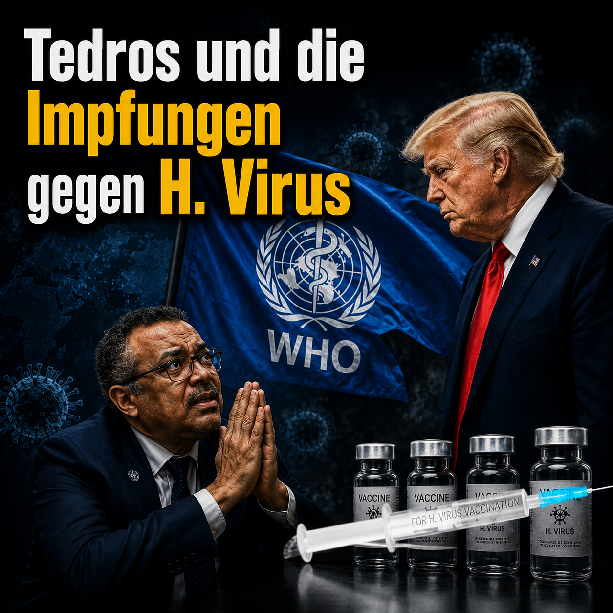 Tedros und der Hintergrund der neuen Impfungen gegen das H.-Virus episode artwork