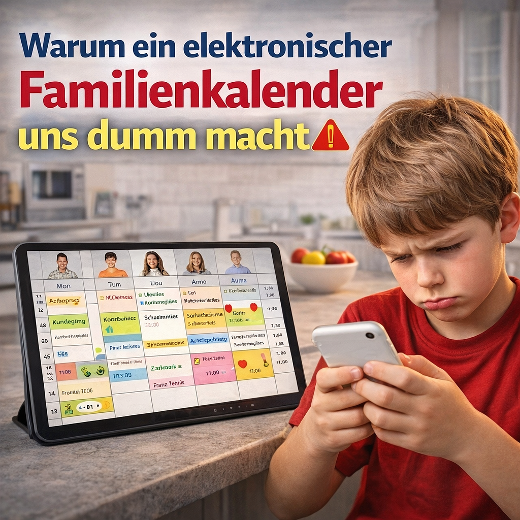 Elektronischer Kalender? Warum ich ihn für Familien nicht empfehle episode artwork