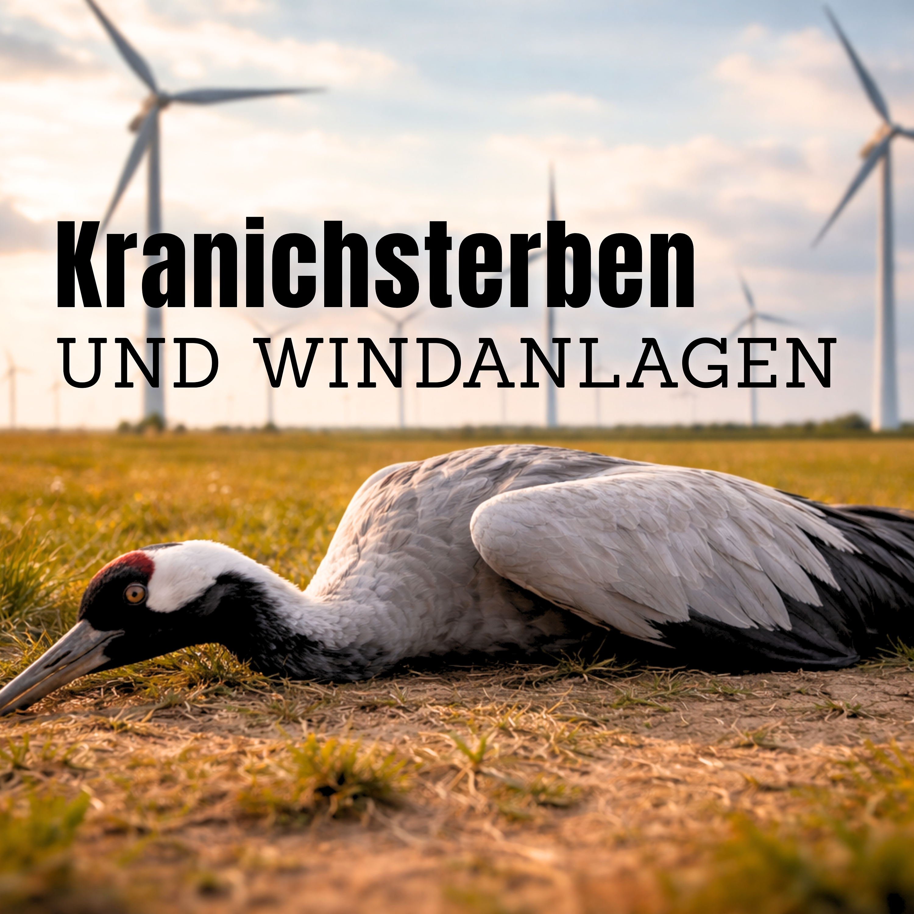 Sind Windräder schuld am Kranichsterben? Die Fakten im Überblick