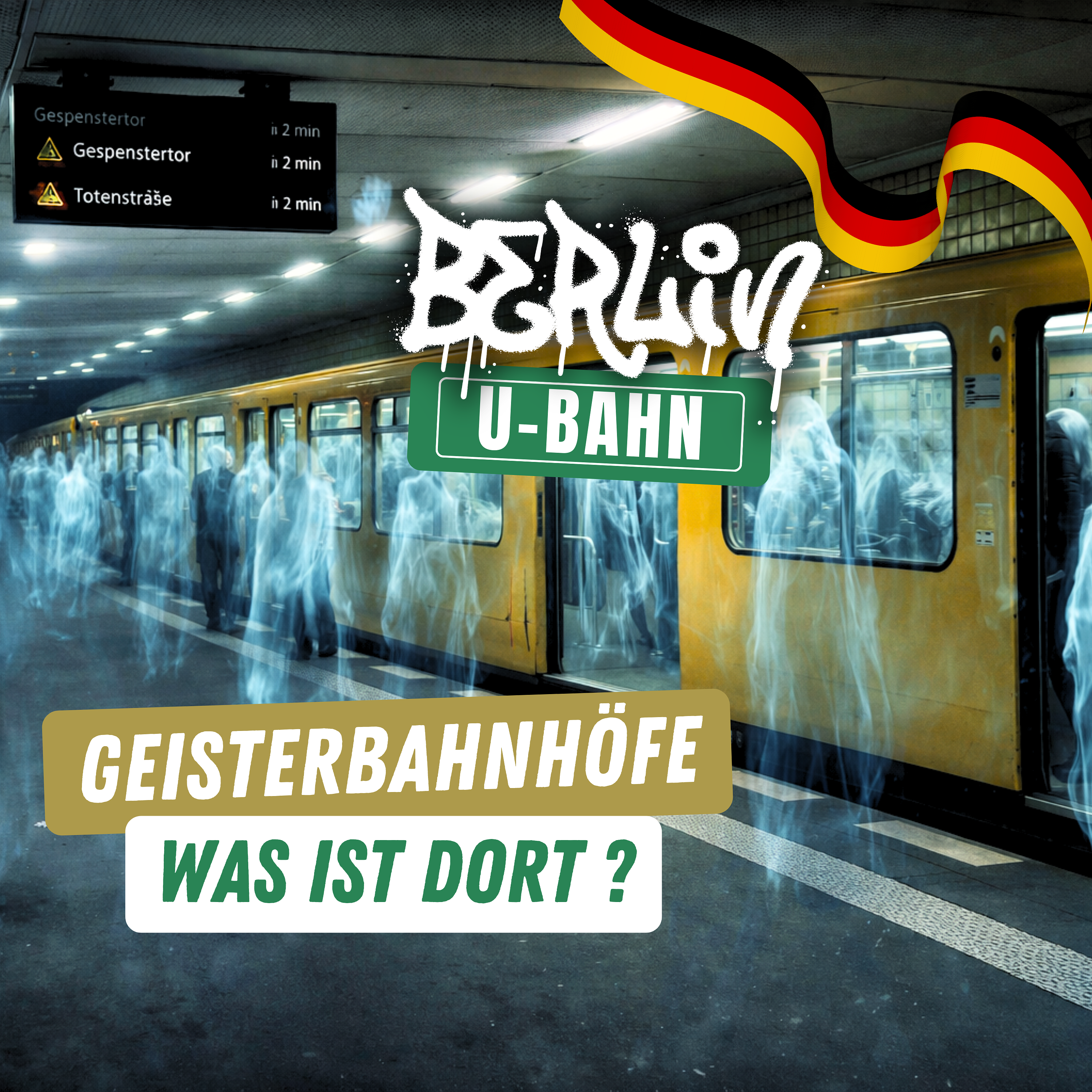 Geisterbahnhöfe in Berlin: Was verbirgt sich dort wirklich? episode artwork