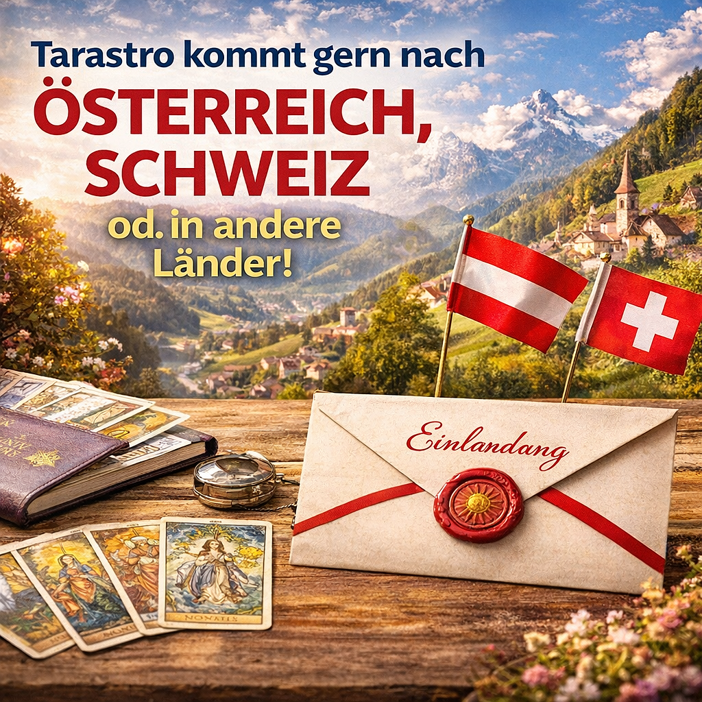 Wer möchte Tarastro einladen? Gemeinsam Neues erleben – vielleicht bald in der Schweiz? episode artwork
