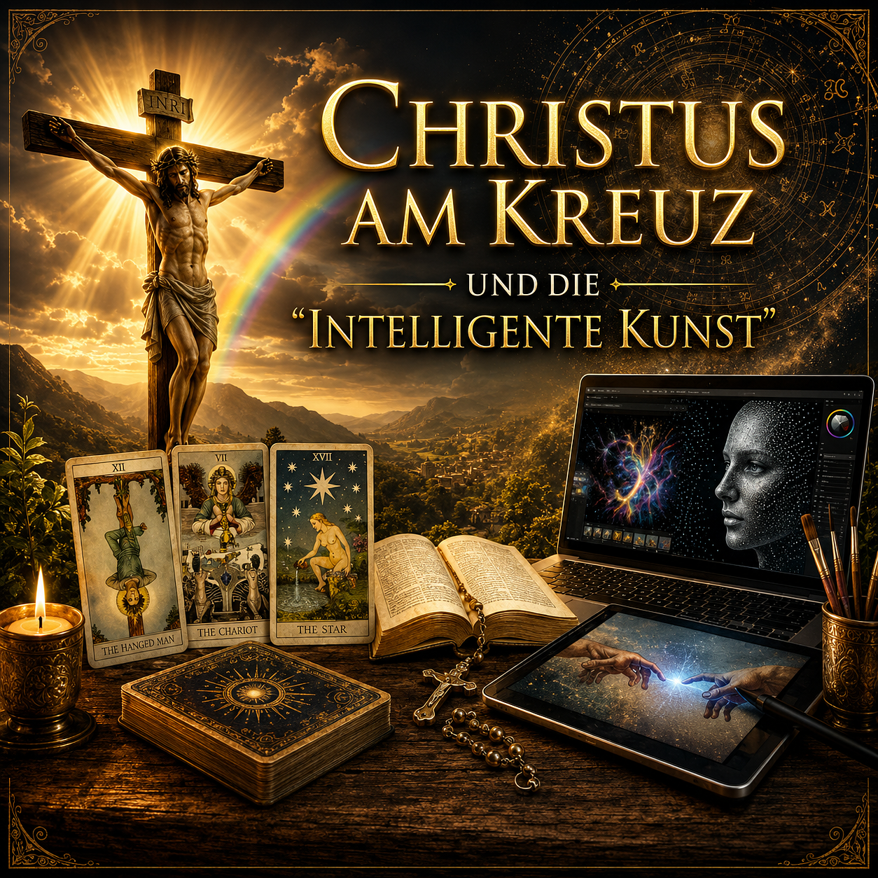 Christus am Kreuz und die Rolle der 'intelligenten Kunst' – Kartenlegung zur Befreiung episode artwork