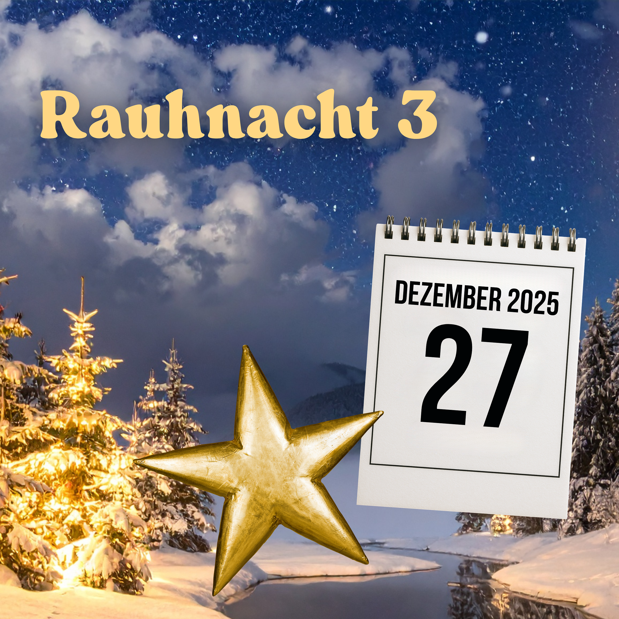 3. Rauhnacht am 27. Dezember 2025 - Welche Botschaft bringen die Karten? episode artwork