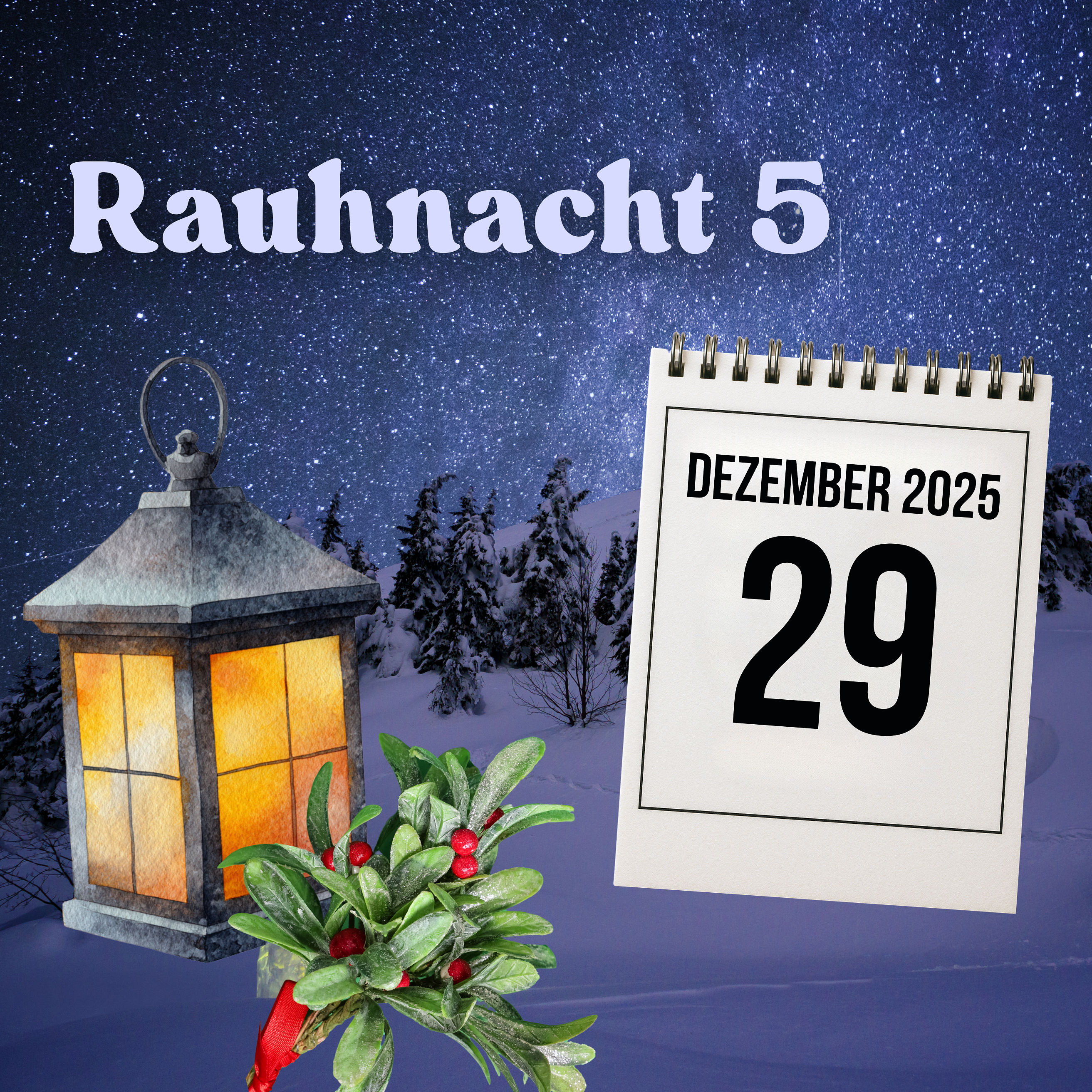 5. Rauhnacht am 29. Dezember 2025 - Welche Botschaft trägt der Mai 2026? episode artwork