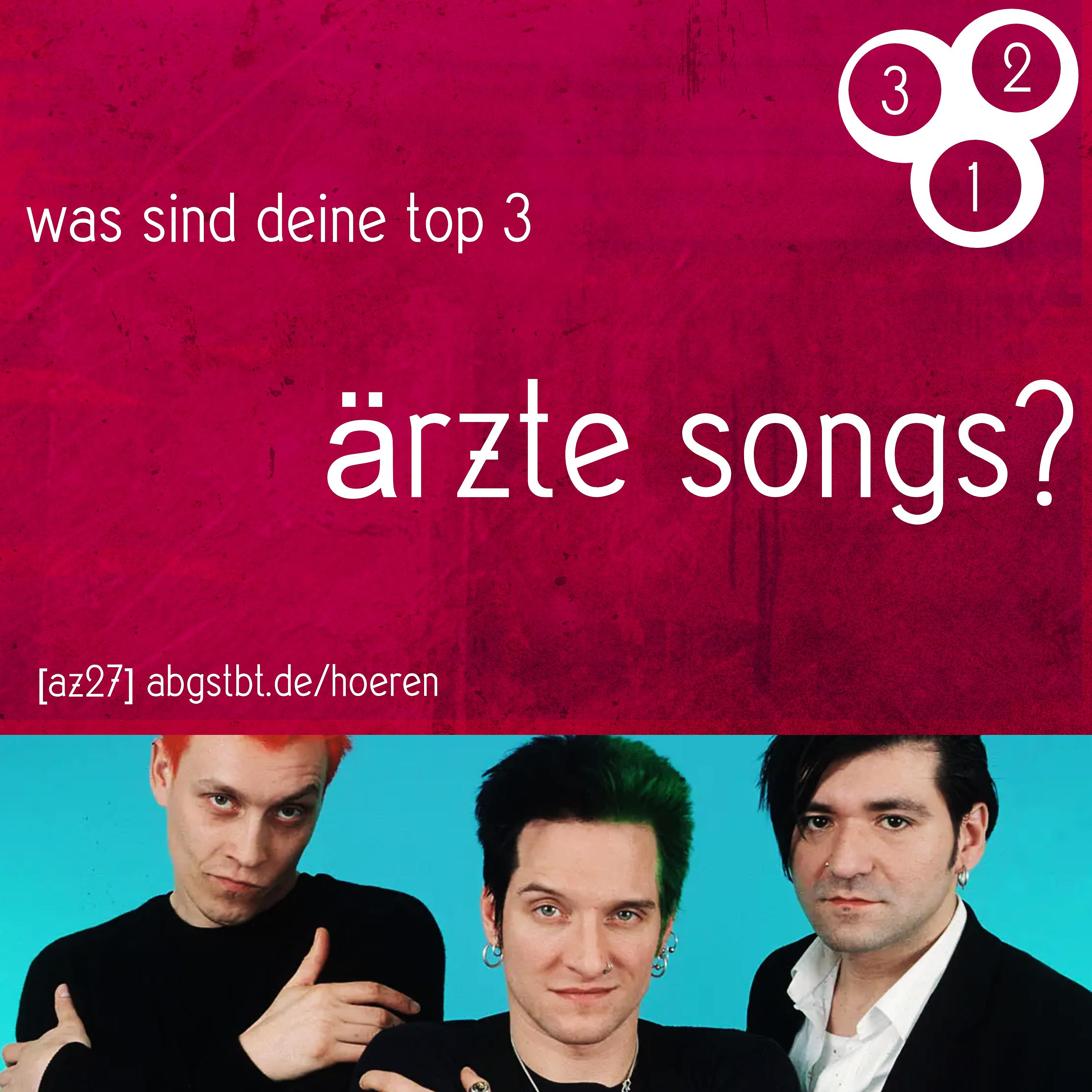 az27 | abg3zählt: top 3 ärzte songs episode artwork