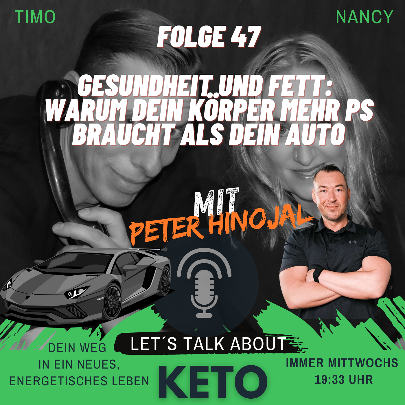 #047 lets talk about Keto - Gesundheit und Fett: Warum dein Körper mehr PS braucht als dein Auto episode artwork