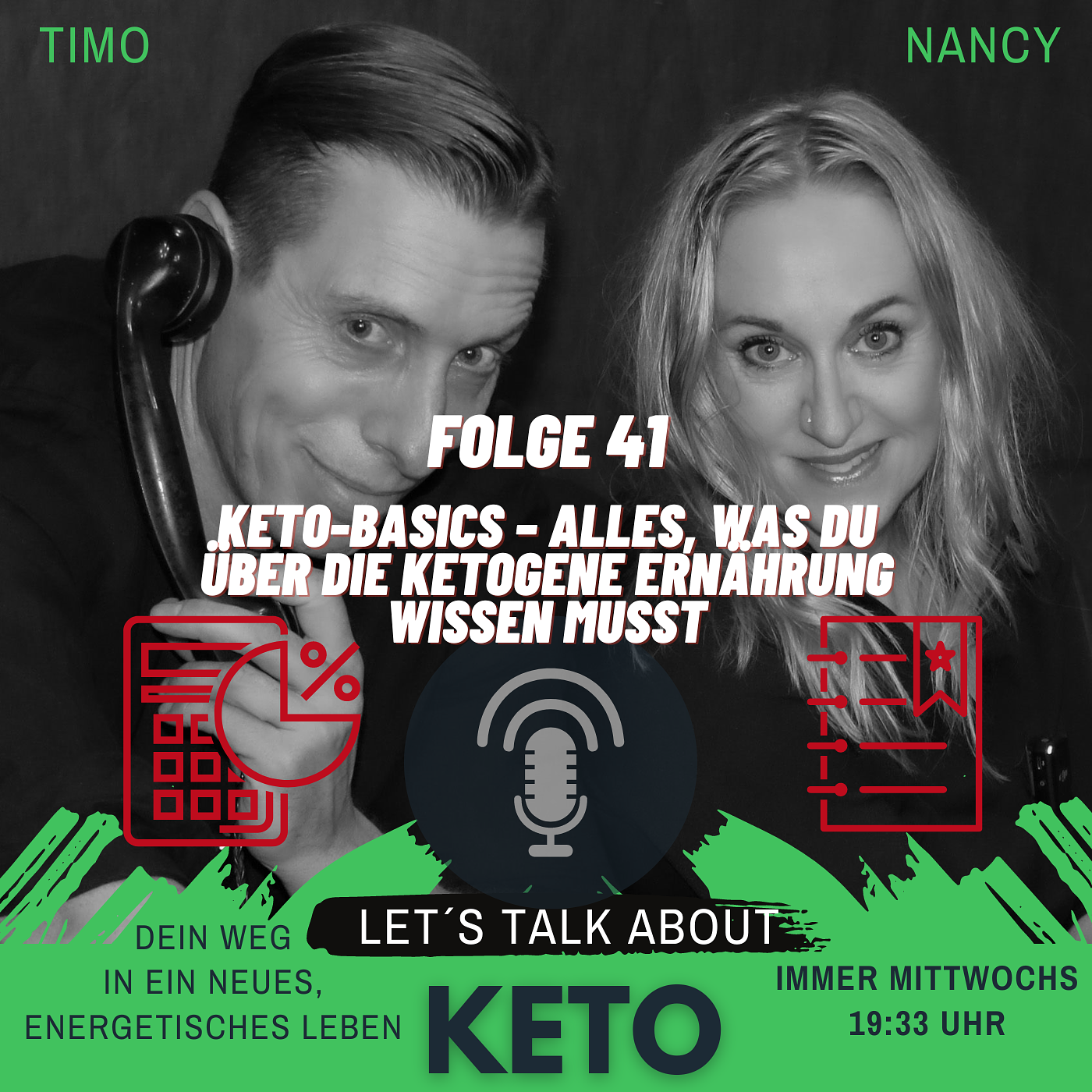 #041 lets talk about Keto - Basics was Du über die ketogene Ernährung wissen musst episode artwork