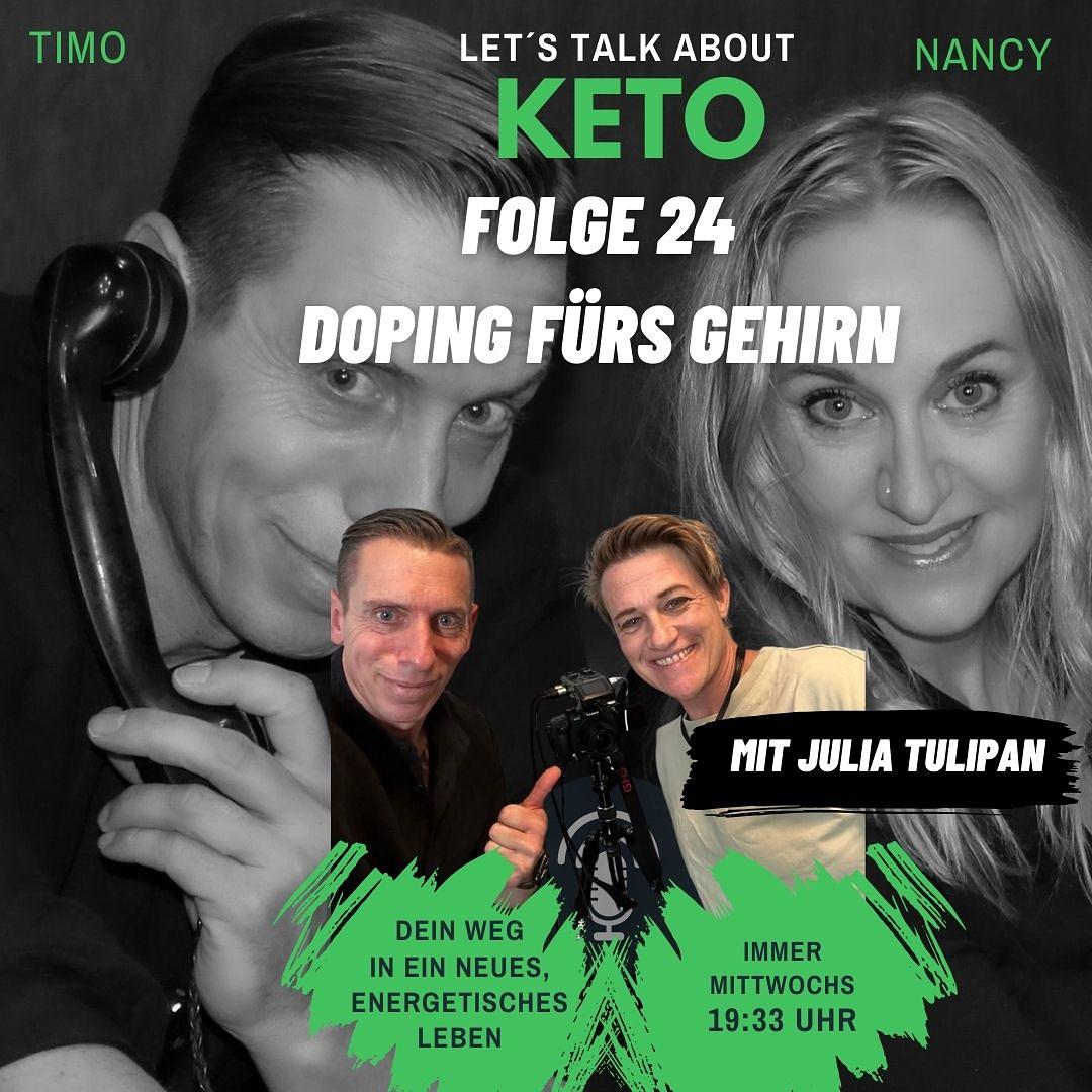 #024 lets talk about Keto - Doping fürs Gehirn mit Julia Tulipan episode artwork