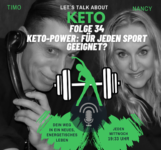 #034 lets talk about Keto - Keto-Power: Für jeden Sport geeignet? episode artwork