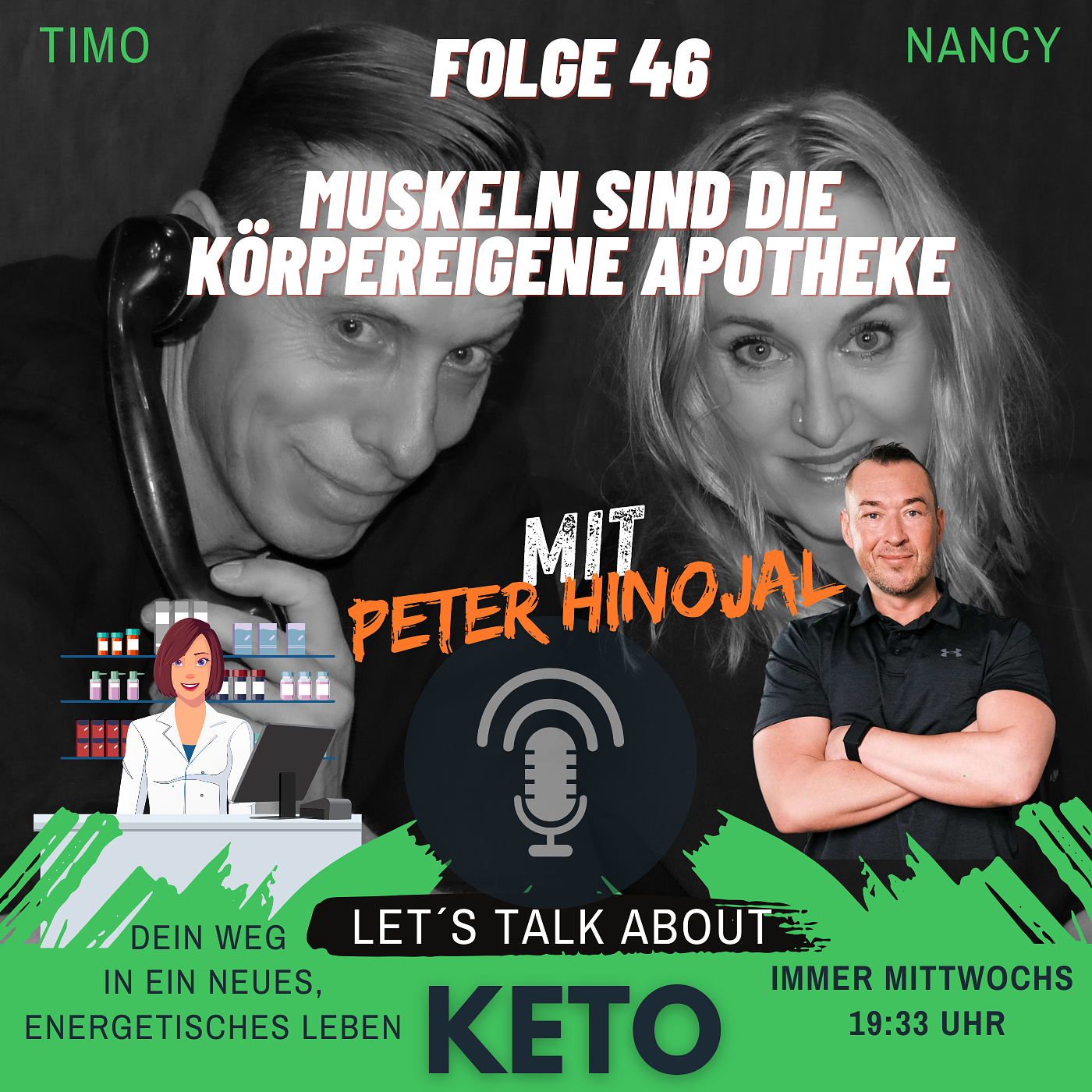 #046 lets talk about Keto - Muskeln sind die körpereigene Apotheke episode artwork